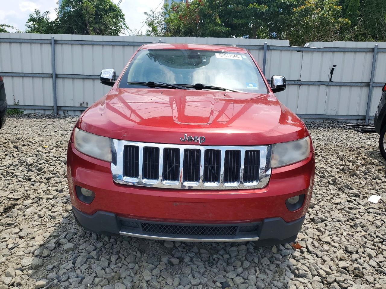 2011 Jeep Grand Cherokee Limited Red vin: 1J4RR5GT7BC511839