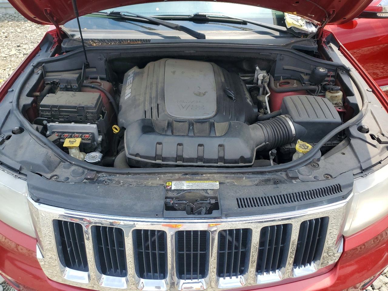 2011 Jeep Grand Cherokee Limited Red vin: 1J4RR5GT7BC511839