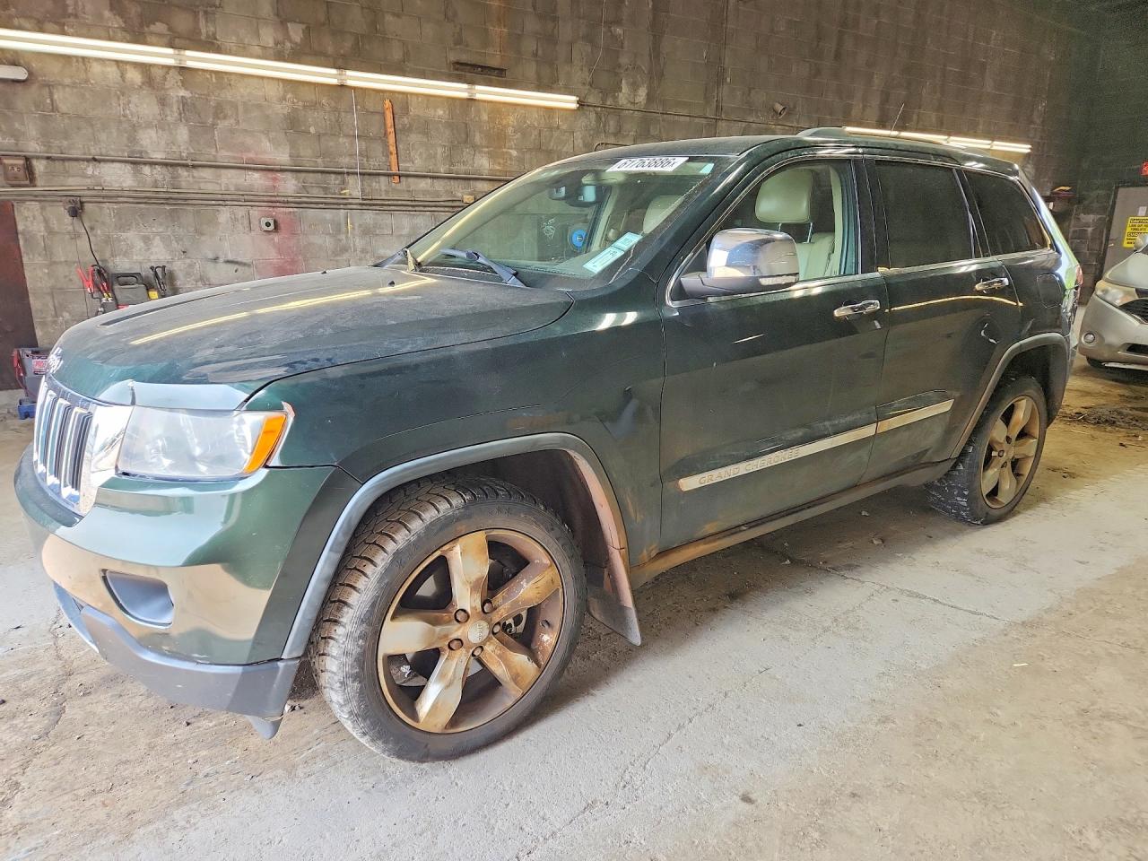 2011 Jeep Grand Cherokee Limited Green vin: 1J4RR5GT7BC524851