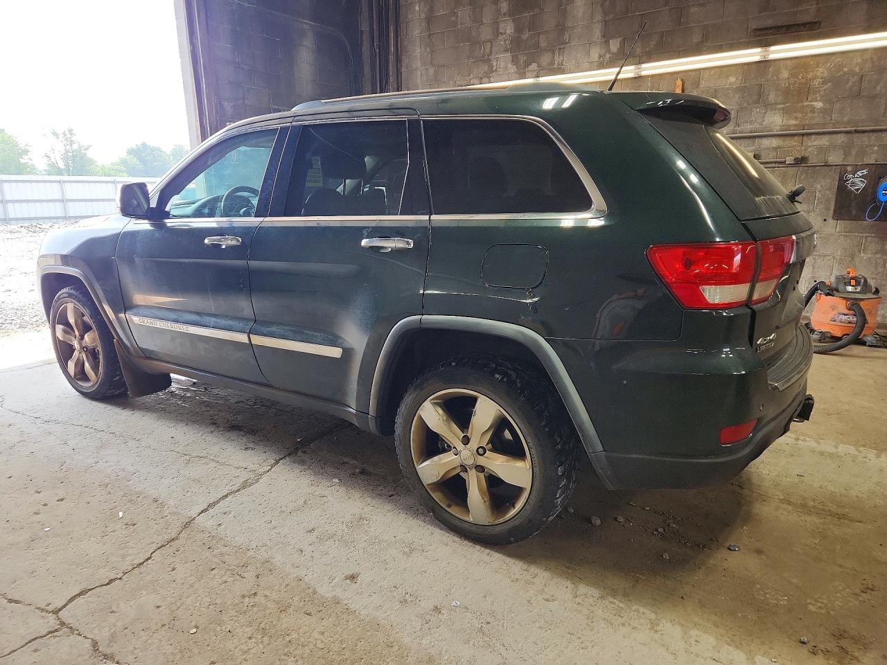 2011 Jeep Grand Cherokee Limited Green vin: 1J4RR5GT7BC524851