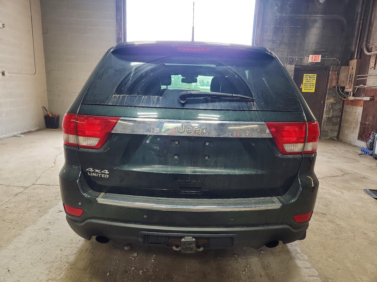 2011 Jeep Grand Cherokee Limited Green vin: 1J4RR5GT7BC524851