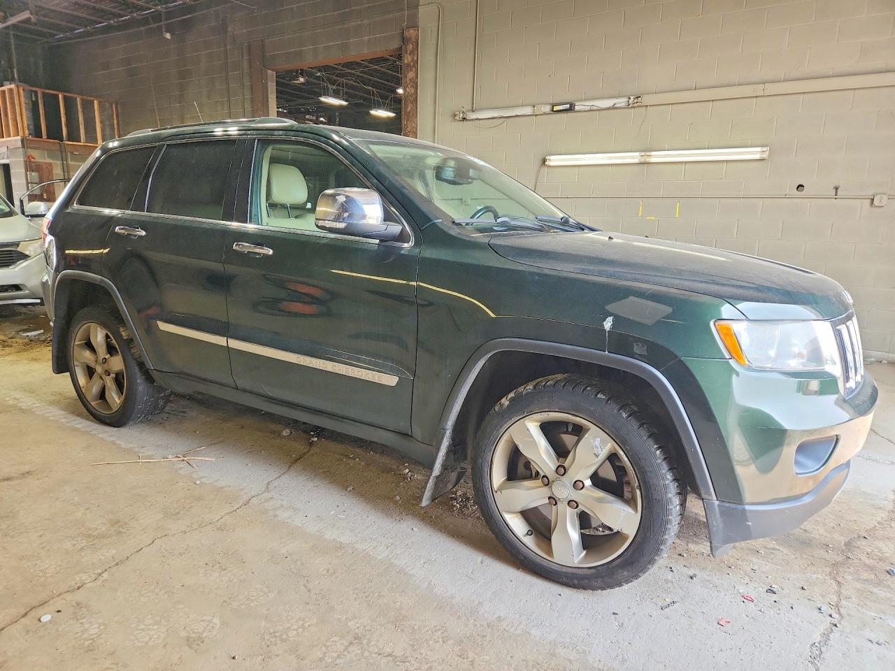 2011 Jeep Grand Cherokee Limited Green vin: 1J4RR5GT7BC524851