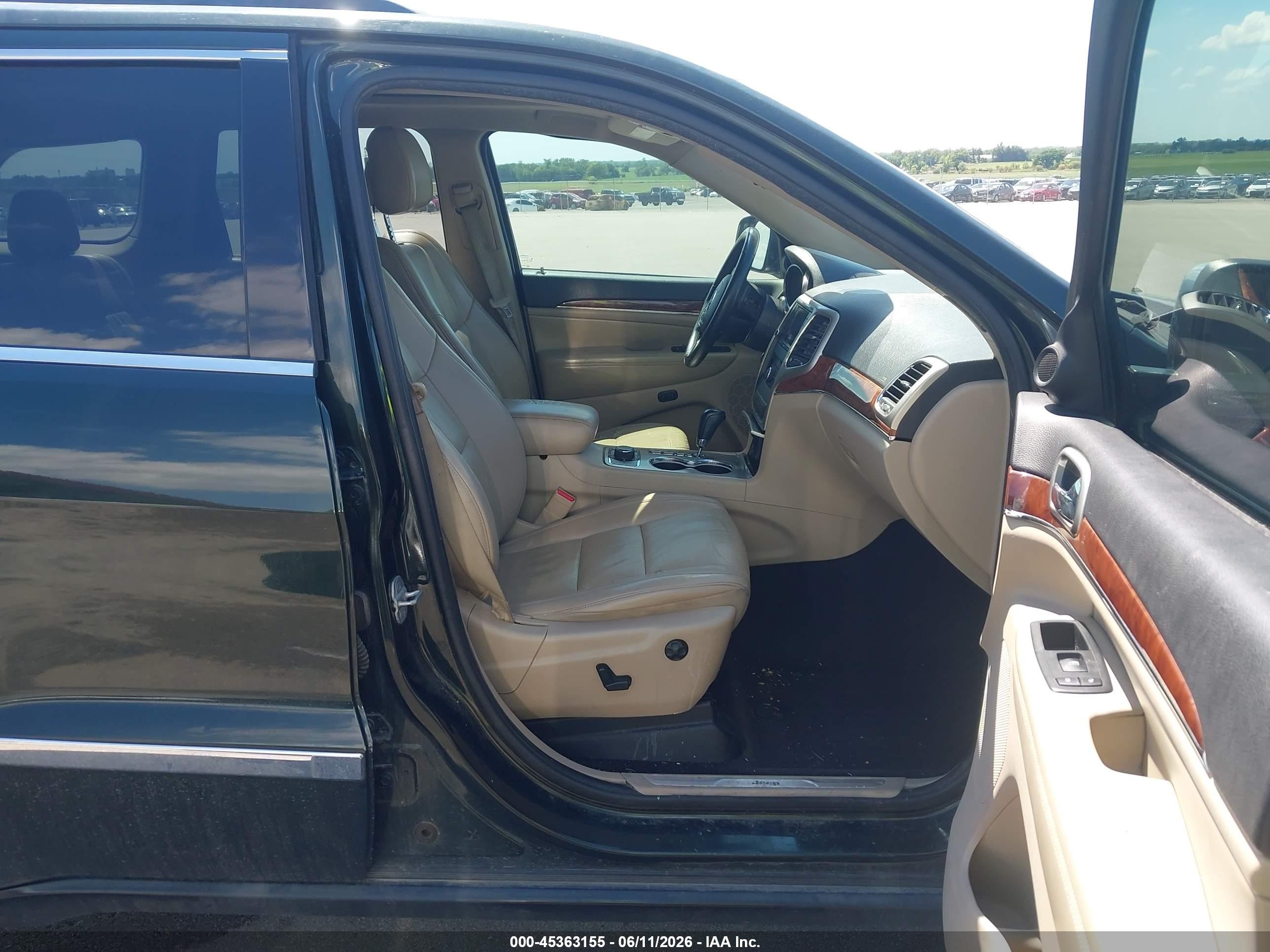 2011 Jeep Grand Cherokee Limited Green vin: 1J4RR5GT7BC547076