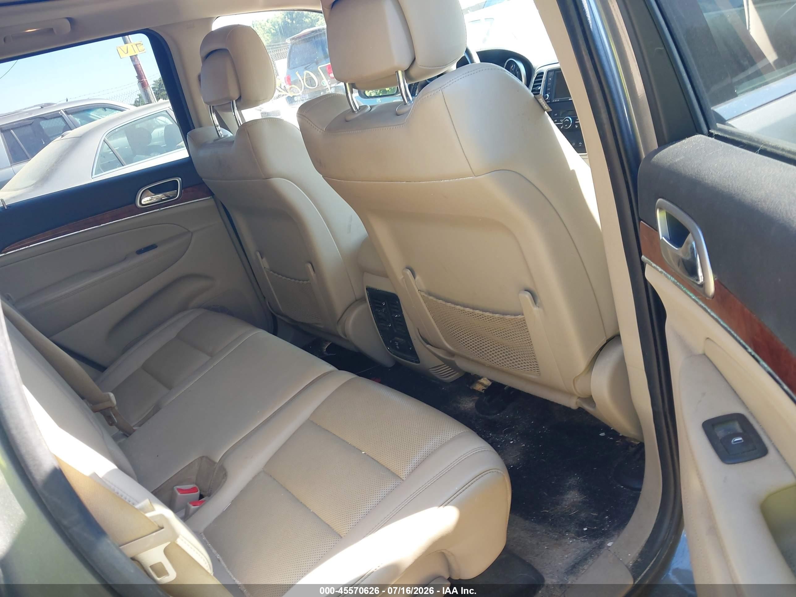 2011 Jeep Grand Cherokee Limited Серый vin: 1J4RR5GT7BC574536