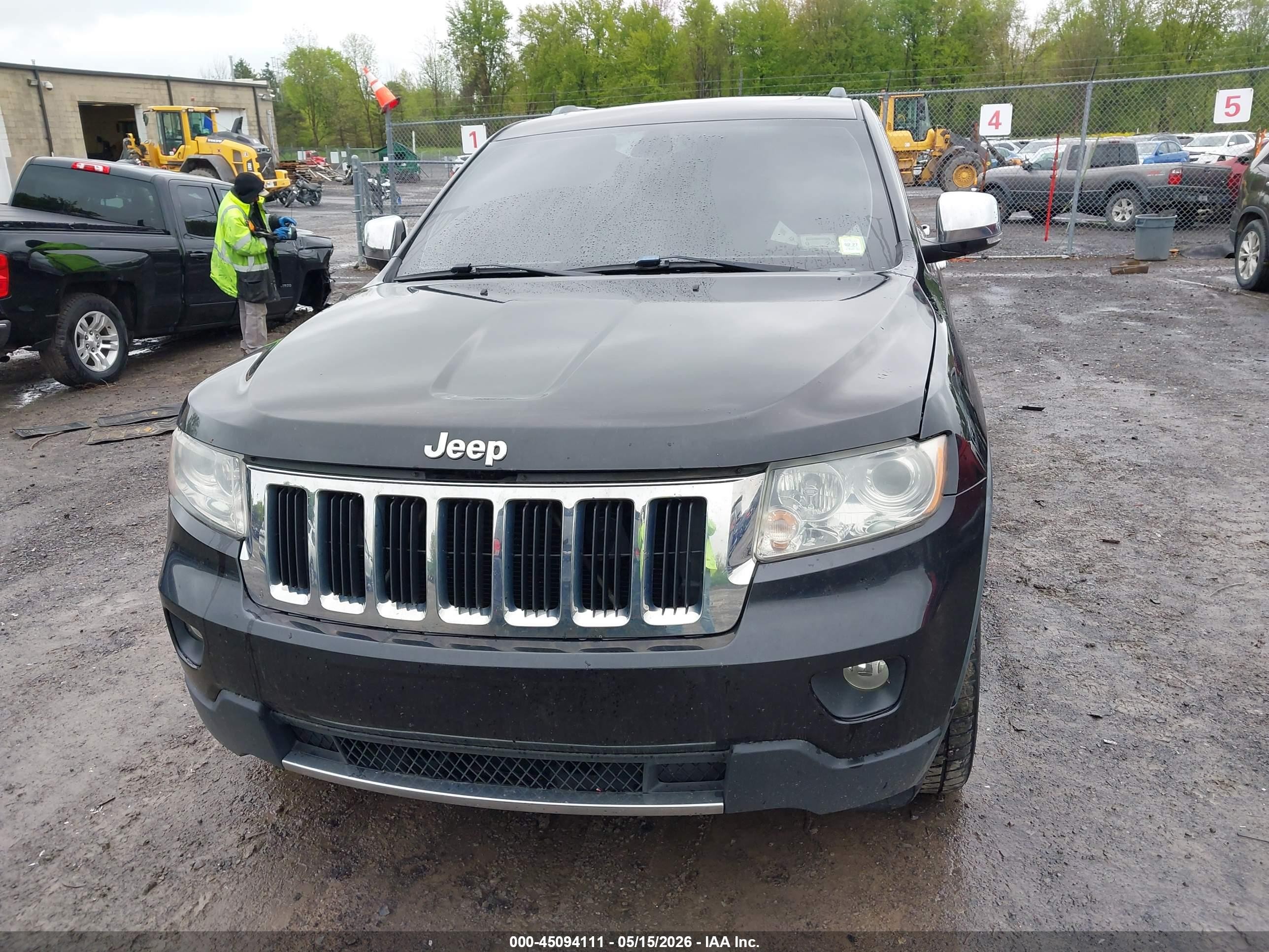 2011 Jeep Grand Cherokee Limited Dark Blue vin: 1J4RR5GT8BC628619