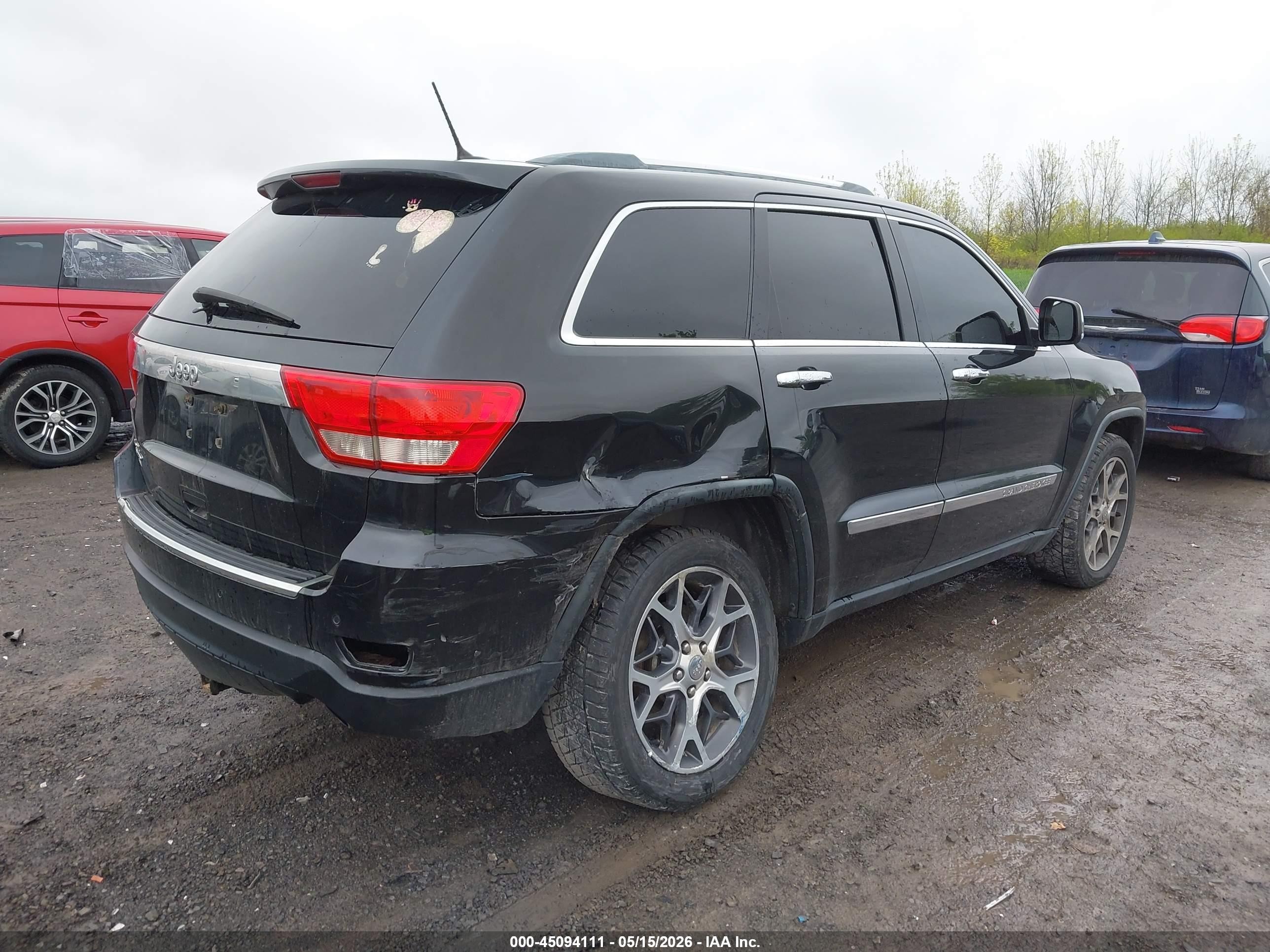 2011 Jeep Grand Cherokee Limited Dark Blue vin: 1J4RR5GT8BC628619