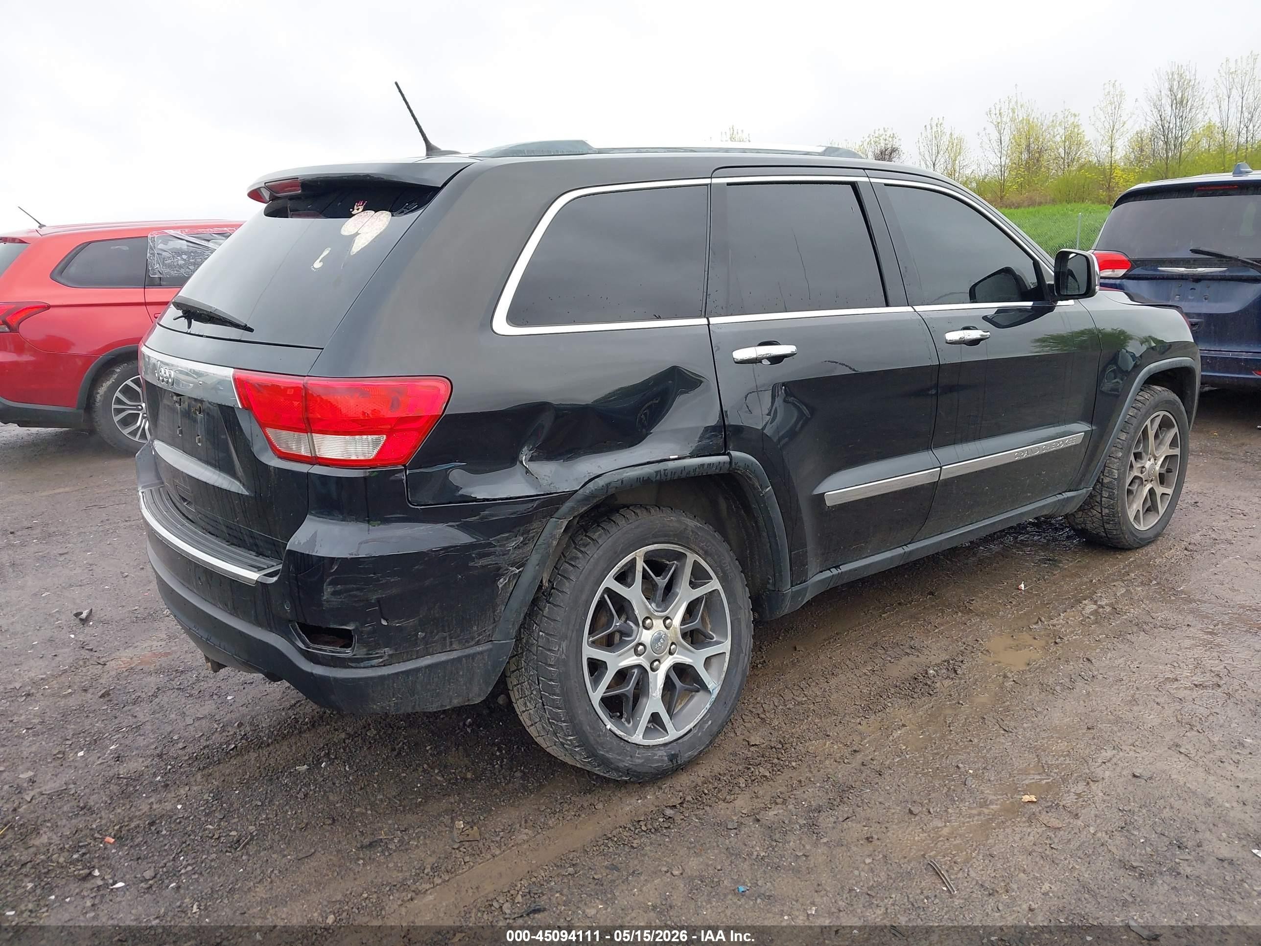 2011 Jeep Grand Cherokee Limited Dark Blue vin: 1J4RR5GT8BC628619