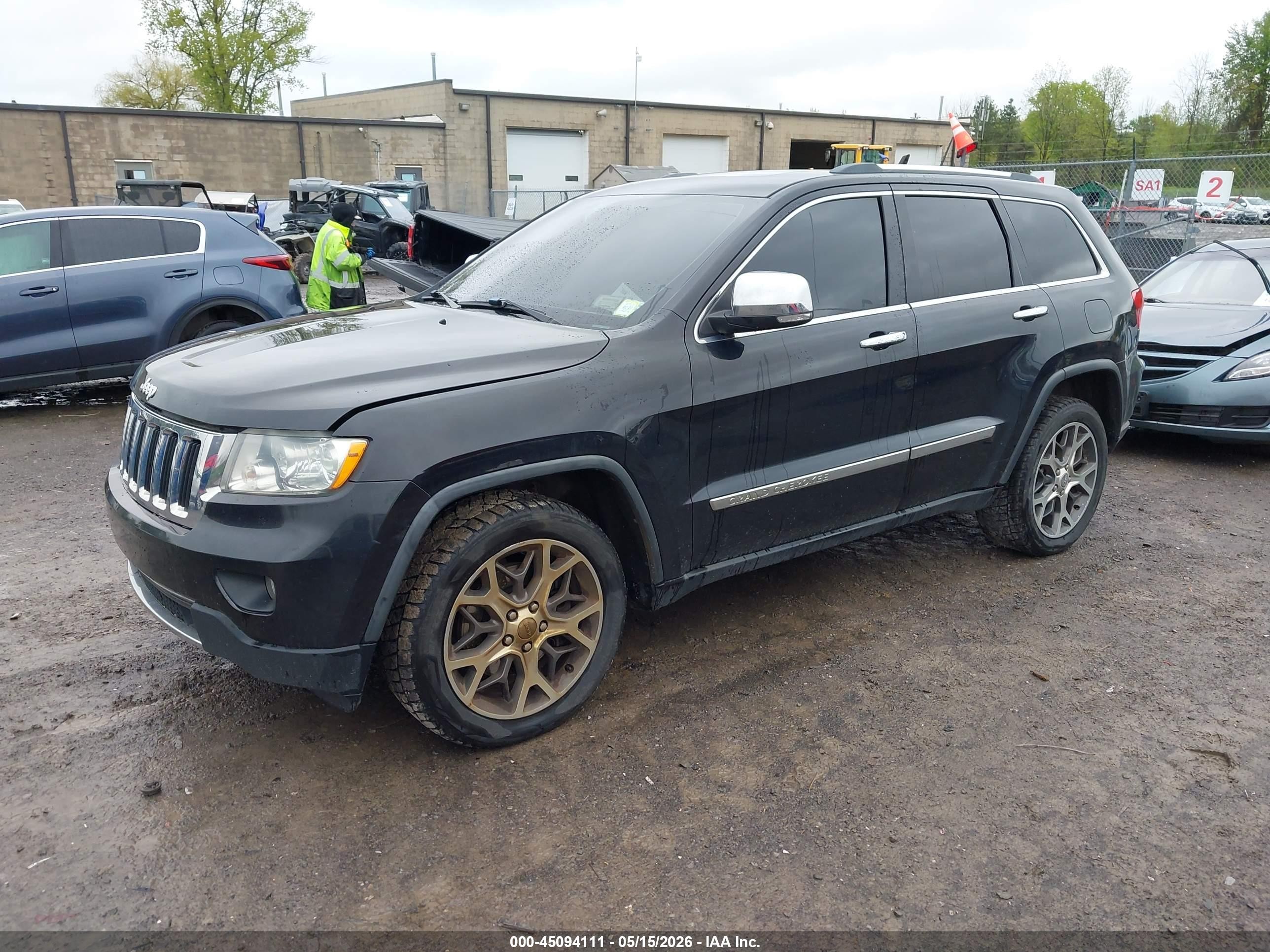 2011 Jeep Grand Cherokee Limited Dark Blue vin: 1J4RR5GT8BC628619