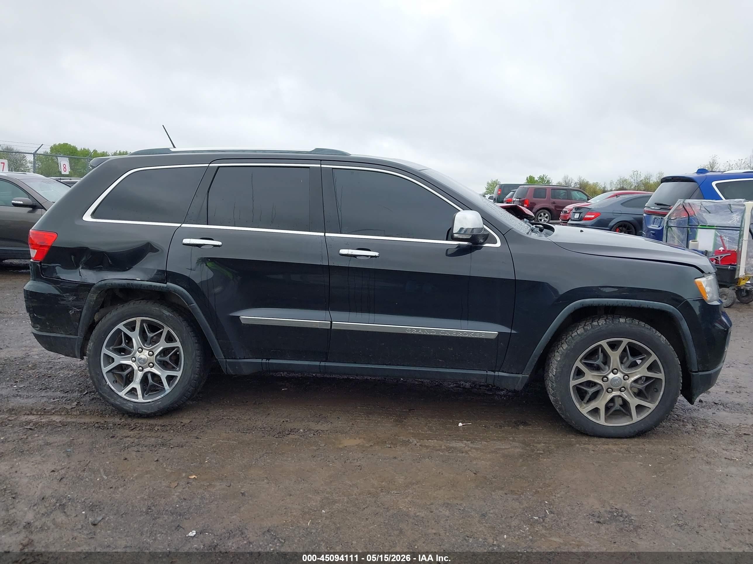 2011 Jeep Grand Cherokee Limited Dark Blue vin: 1J4RR5GT8BC628619
