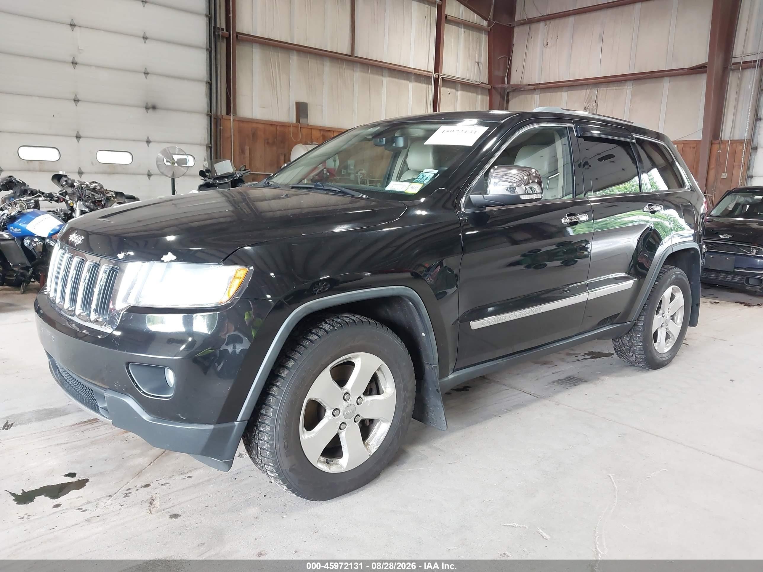 2011 Jeep Grand Cherokee Limited Black vin: 1J4RR5GT8BC694345