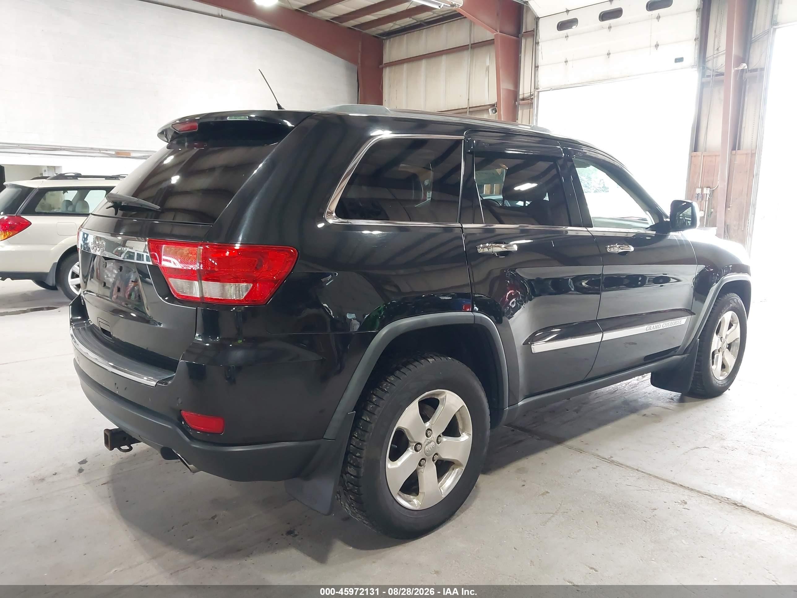 2011 Jeep Grand Cherokee Limited Black vin: 1J4RR5GT8BC694345