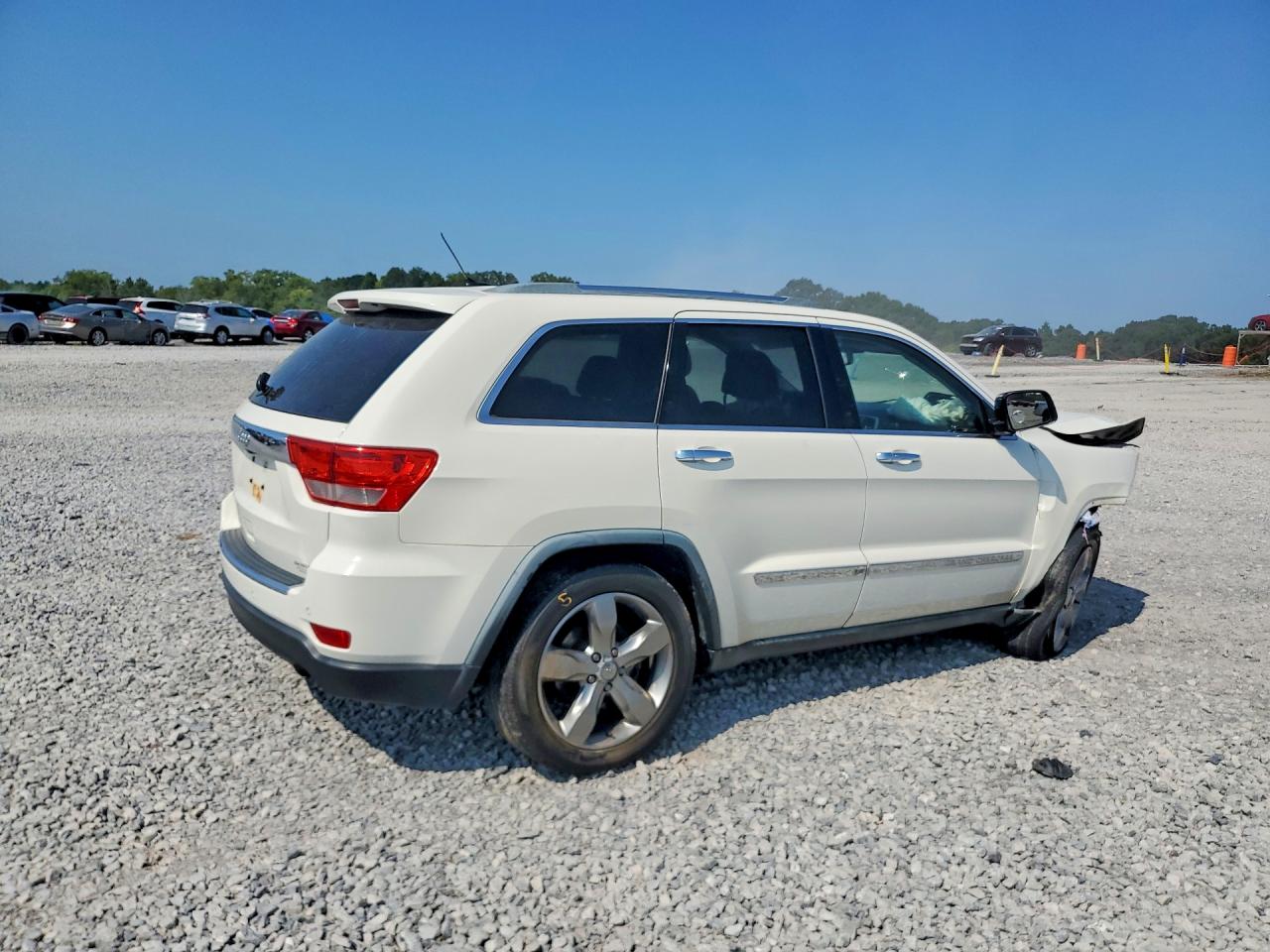 2011 Jeep Grand Cherokee Limited White vin: 1J4RR5GT9BC669342