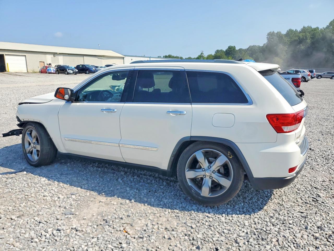 2011 Jeep Grand Cherokee Limited White vin: 1J4RR5GT9BC669342