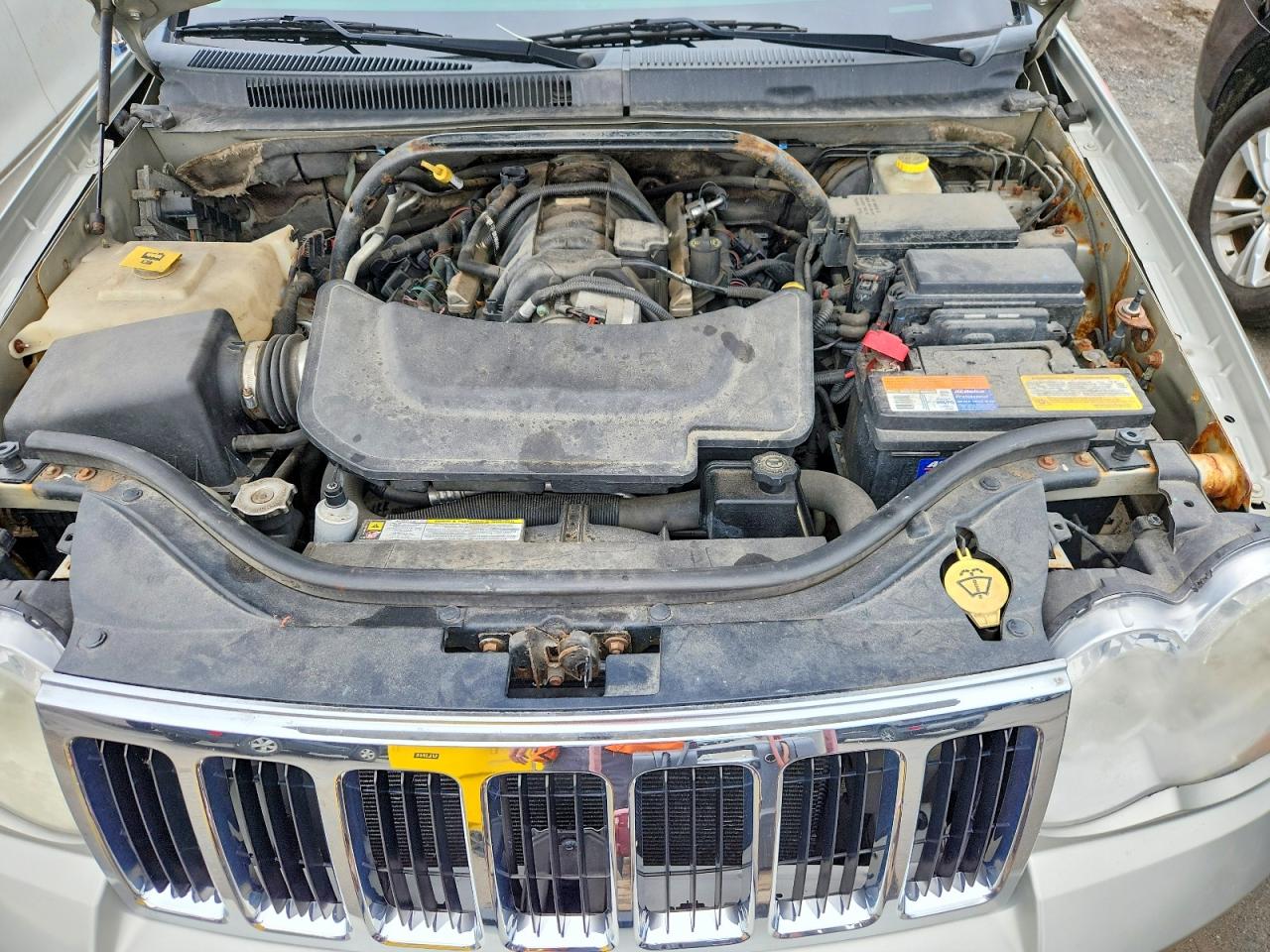 2010 Jeep Grand Cherokee Limited Белый vin: 1J4RR5GTXAC108307