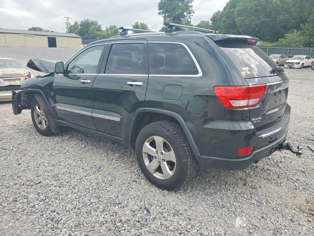 2011 Jeep Grand Cherokee Limited Green vin: 1J4RR5GTXBC680236