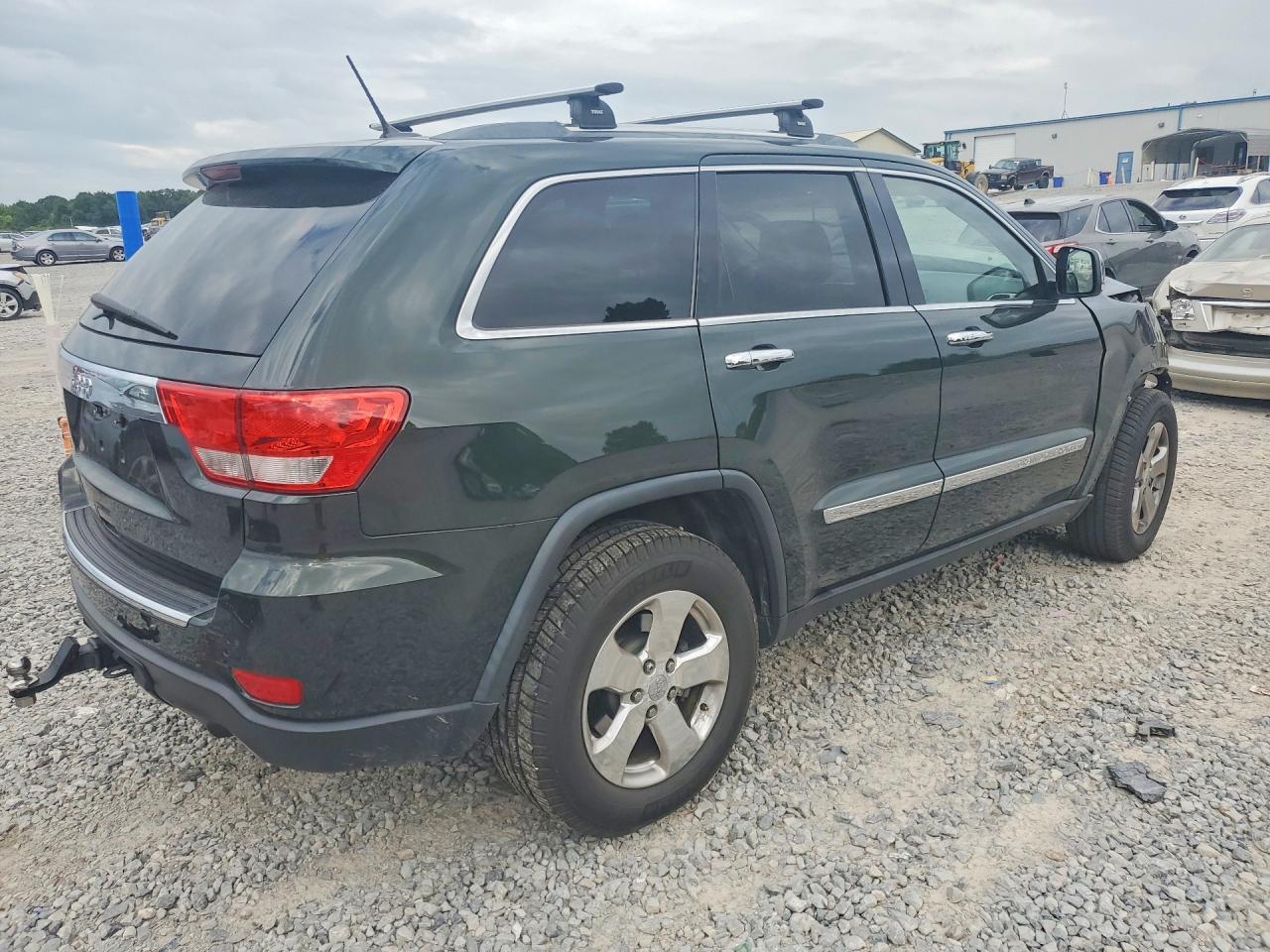 2011 Jeep Grand Cherokee Limited Green vin: 1J4RR5GTXBC680236