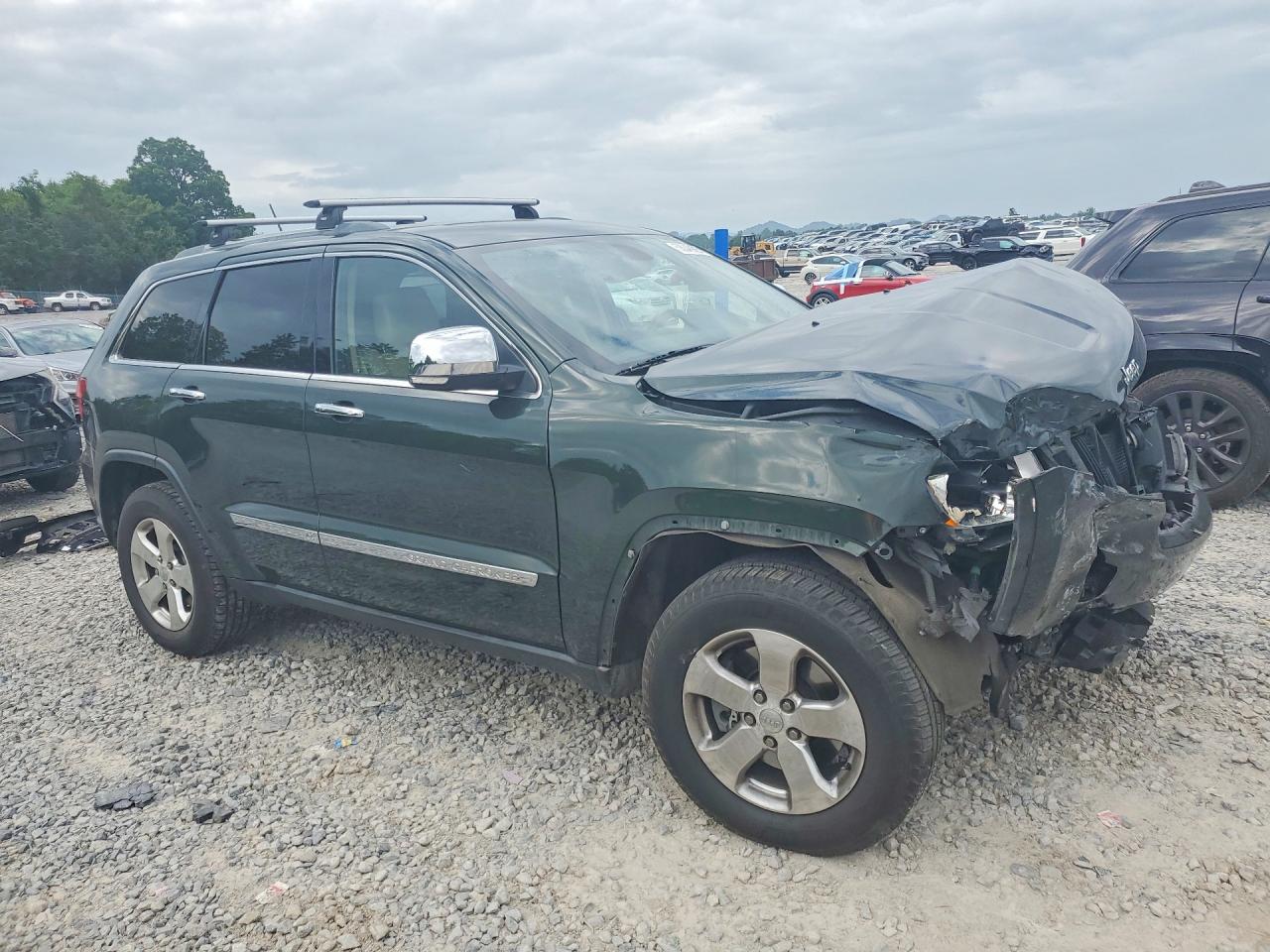 2011 Jeep Grand Cherokee Limited Green vin: 1J4RR5GTXBC680236