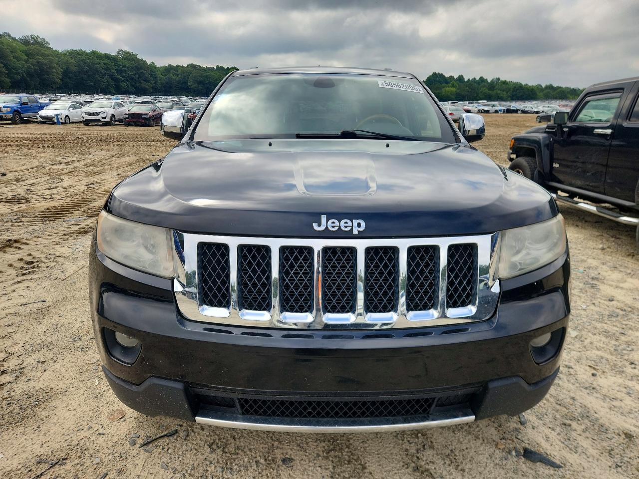 2011 Jeep Grand Cherokee Overland Black vin: 1J4RR6GG0BC561104