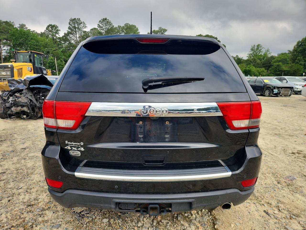 2011 Jeep Grand Cherokee Overland Black vin: 1J4RR6GG0BC561104