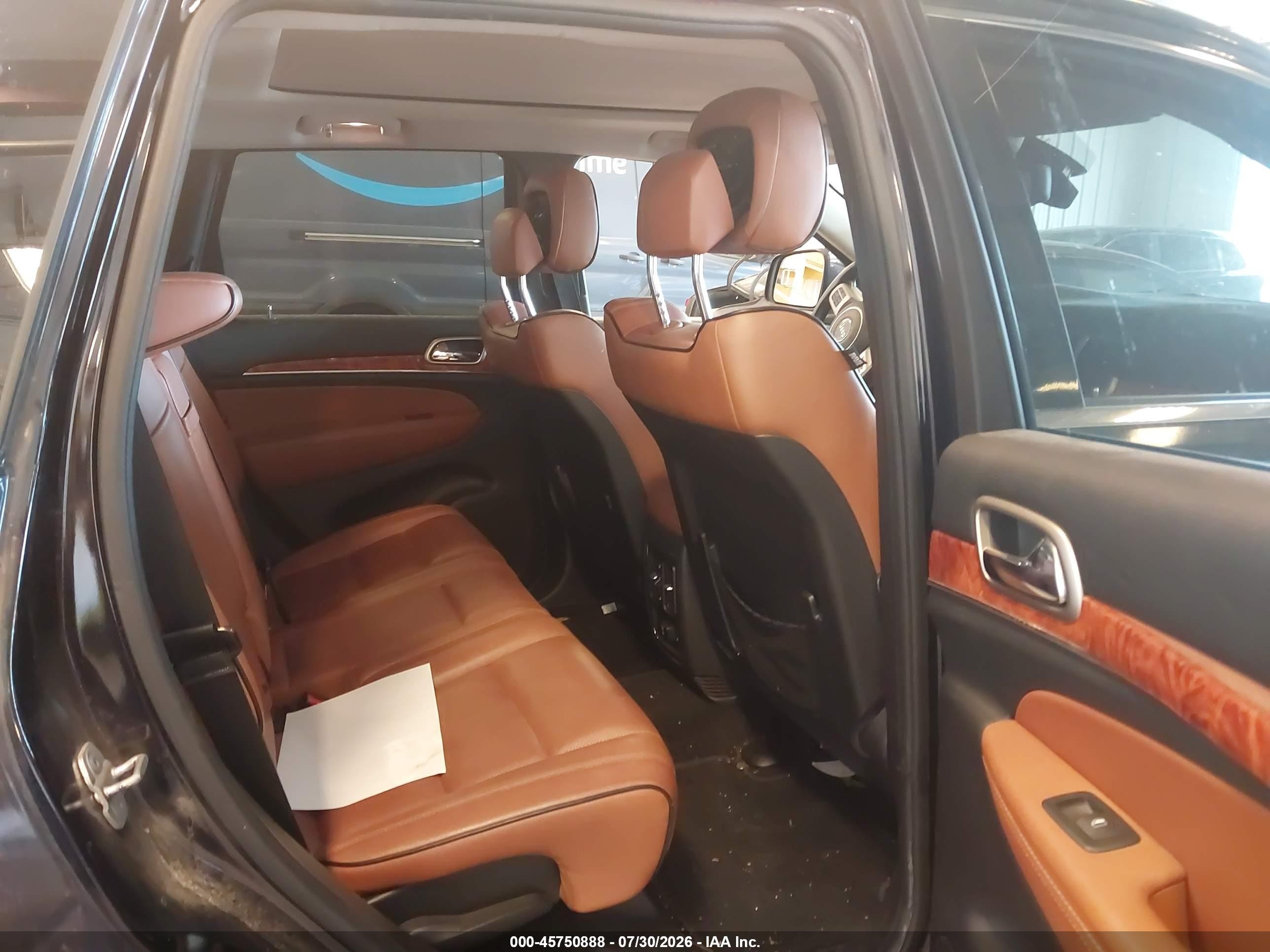 2011 Jeep Grand Cherokee Overland Черный vin: 1J4RR6GG0BC639963