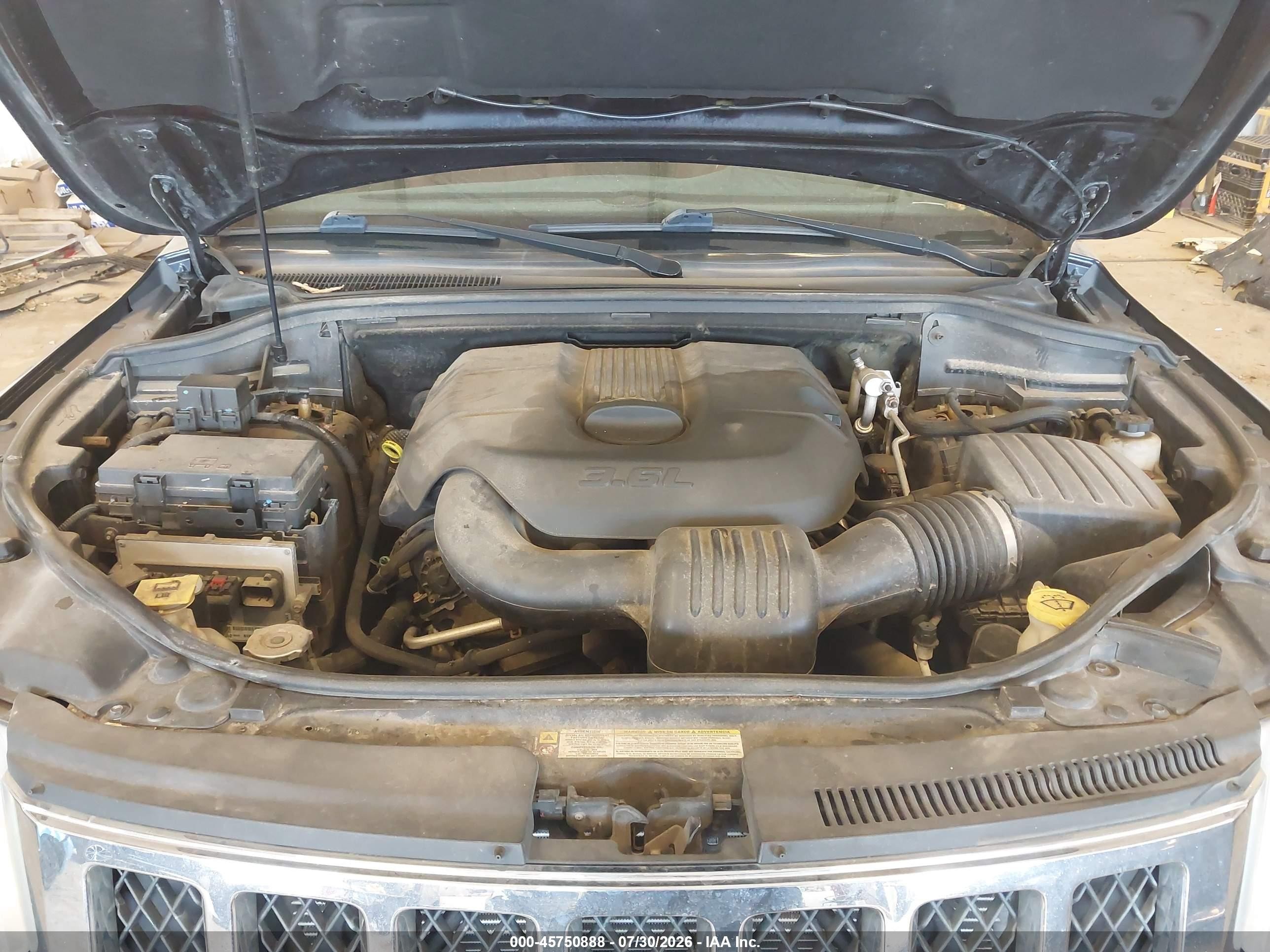 2011 Jeep Grand Cherokee Overland Черный vin: 1J4RR6GG0BC639963
