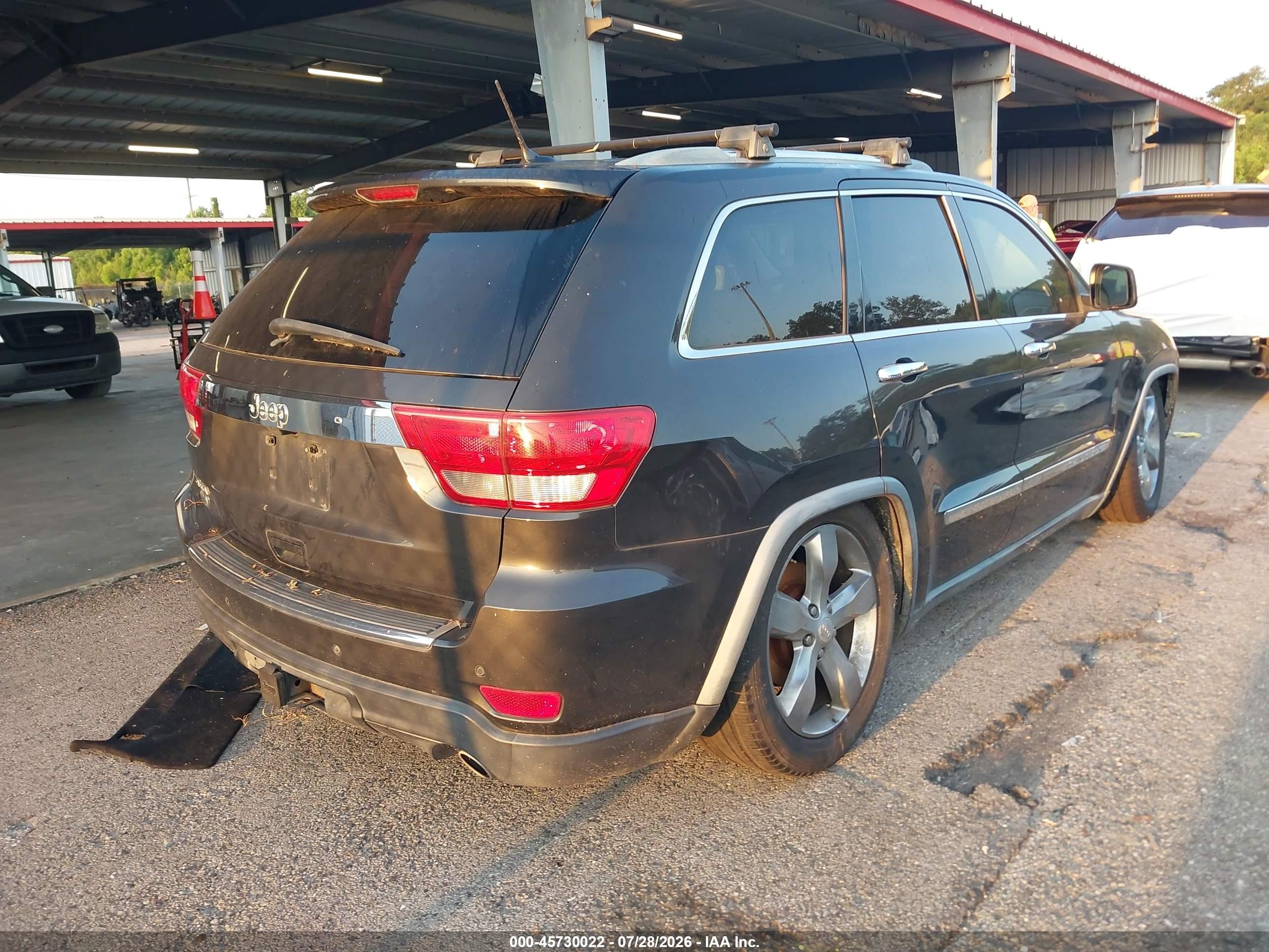2011 Jeep Grand Cherokee Overland Gray vin: 1J4RR6GG1BC745063