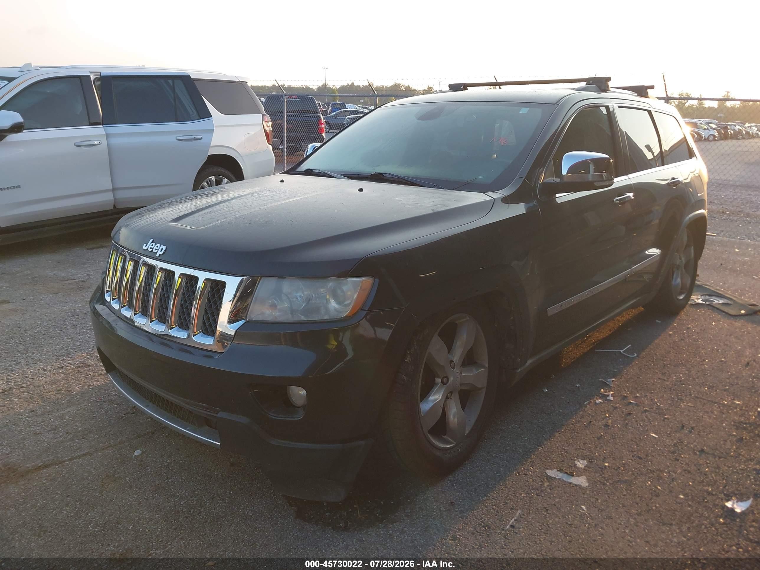 2011 Jeep Grand Cherokee Overland Gray vin: 1J4RR6GG1BC745063