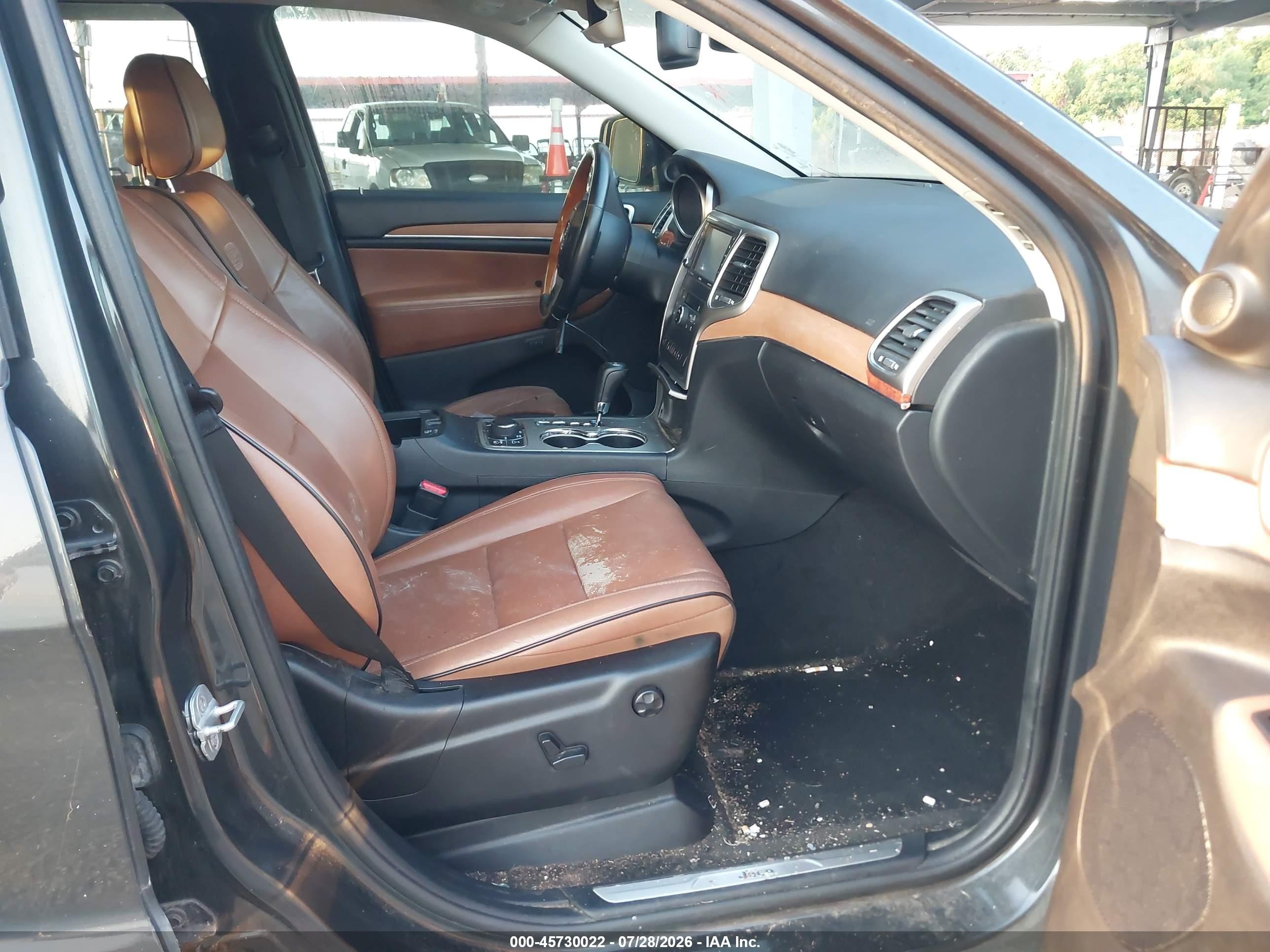 2011 Jeep Grand Cherokee Overland Gray vin: 1J4RR6GG1BC745063