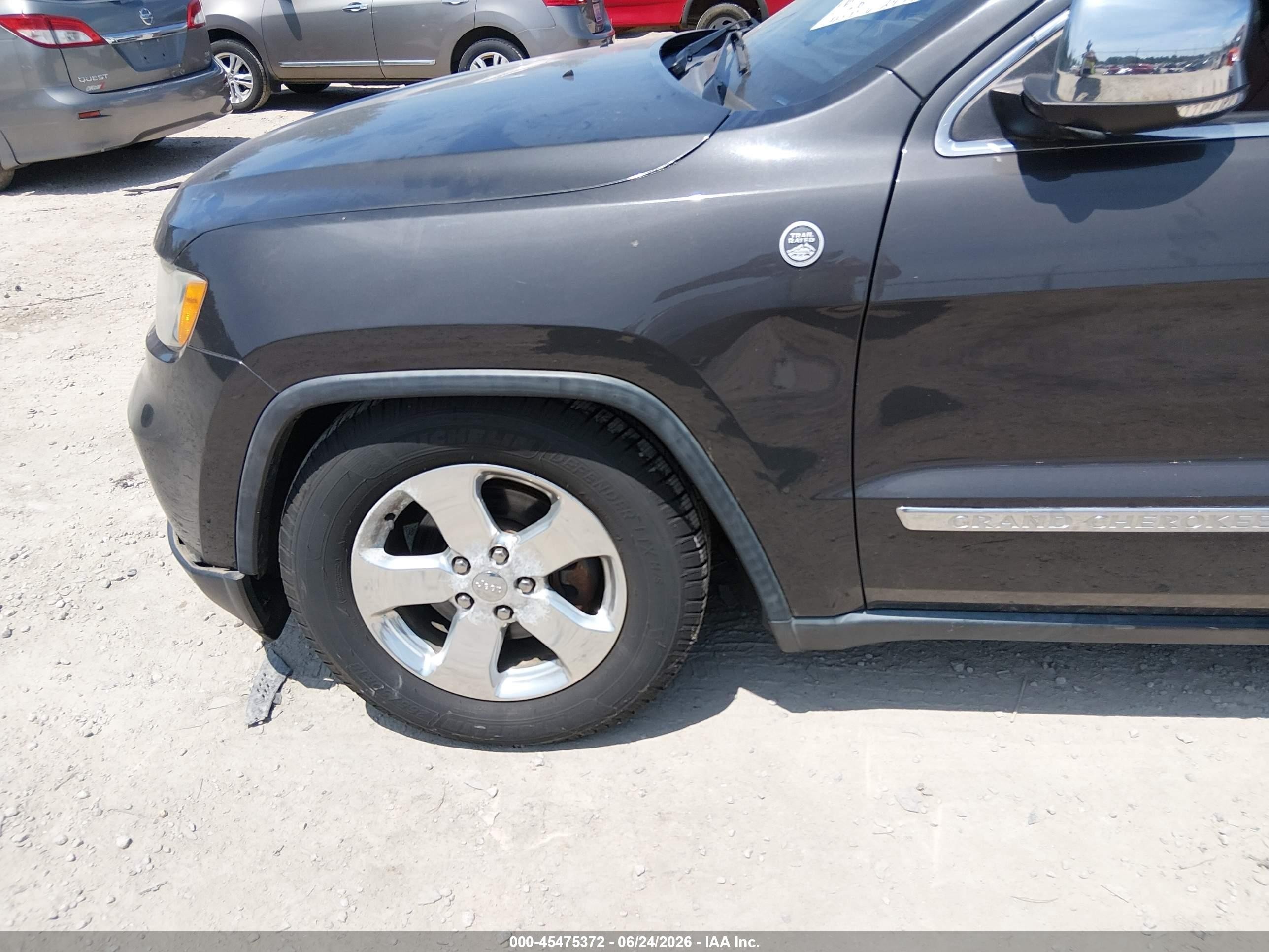 2011 Jeep Grand Cherokee Overland Gray vin: 1J4RR6GG3BC691216
