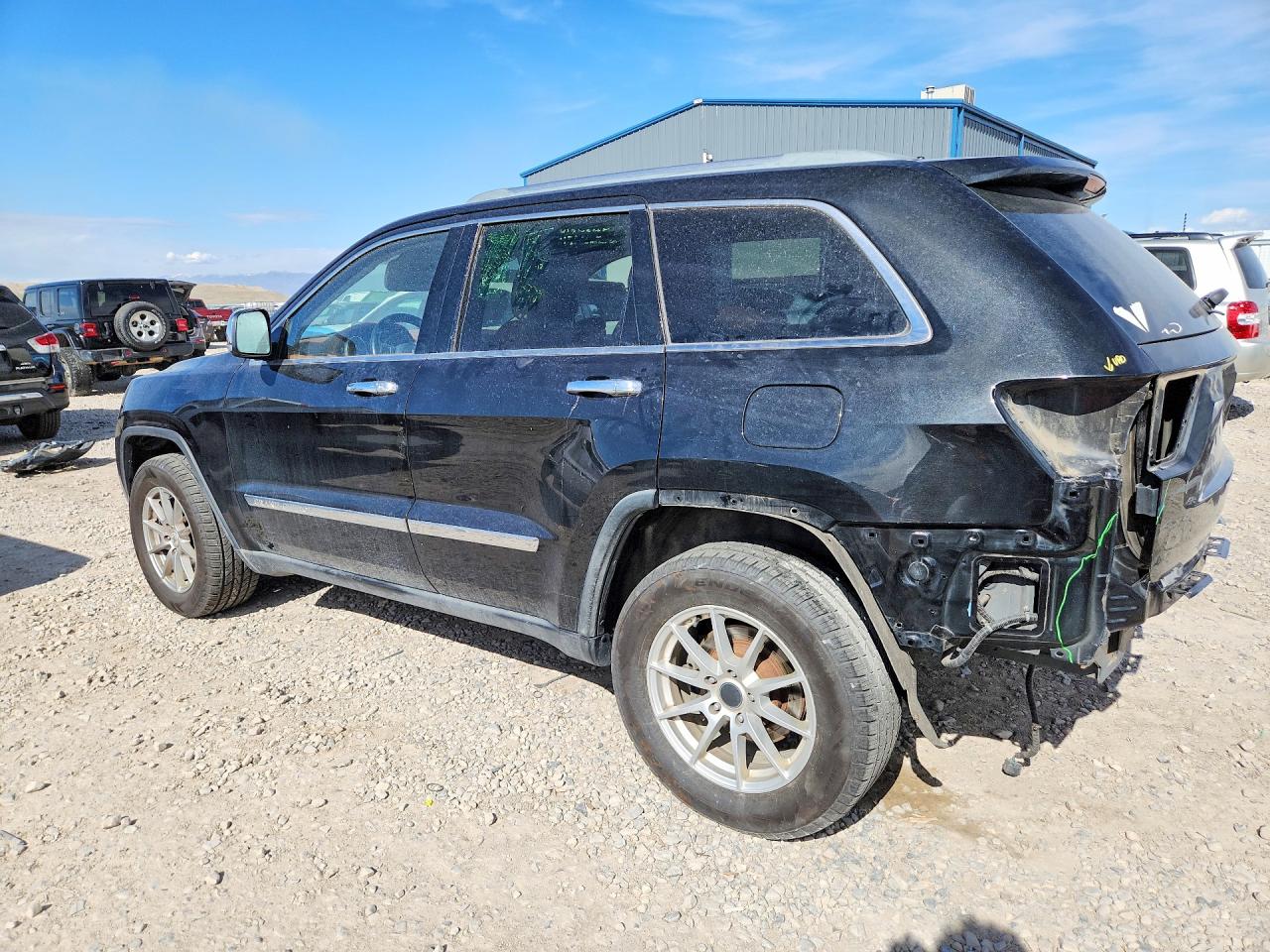2011 Jeep Grand Cherokee Overland Black vin: 1J4RR6GG3BC703462