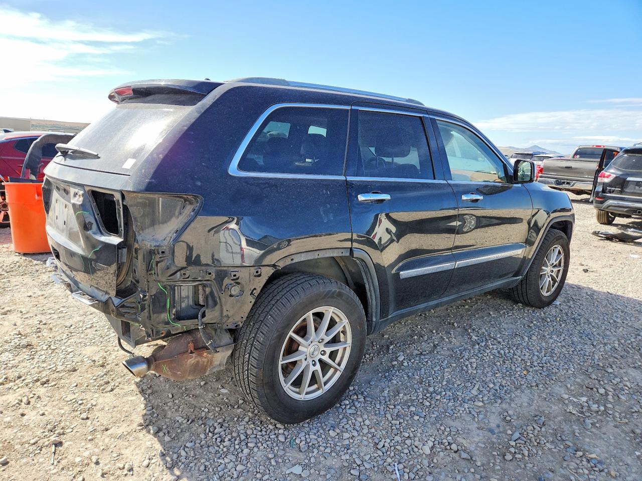 2011 Jeep Grand Cherokee Overland Black vin: 1J4RR6GG3BC703462