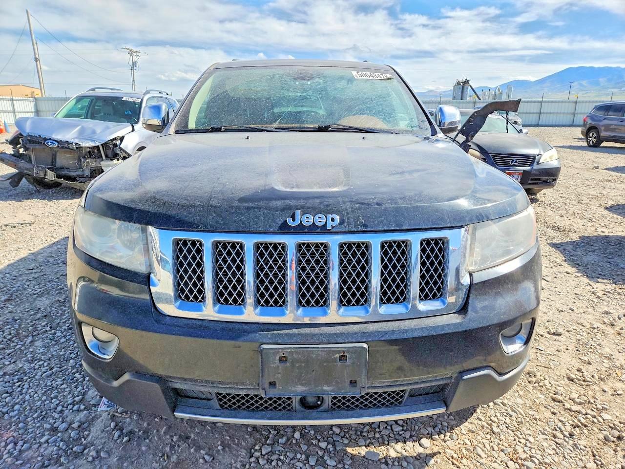 2011 Jeep Grand Cherokee Overland Black vin: 1J4RR6GG3BC703462
