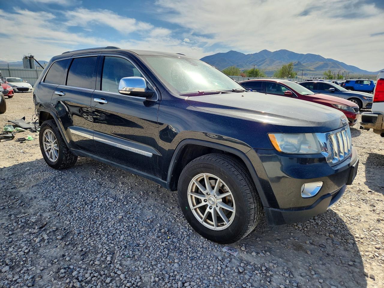 2011 Jeep Grand Cherokee Overland Black vin: 1J4RR6GG3BC703462