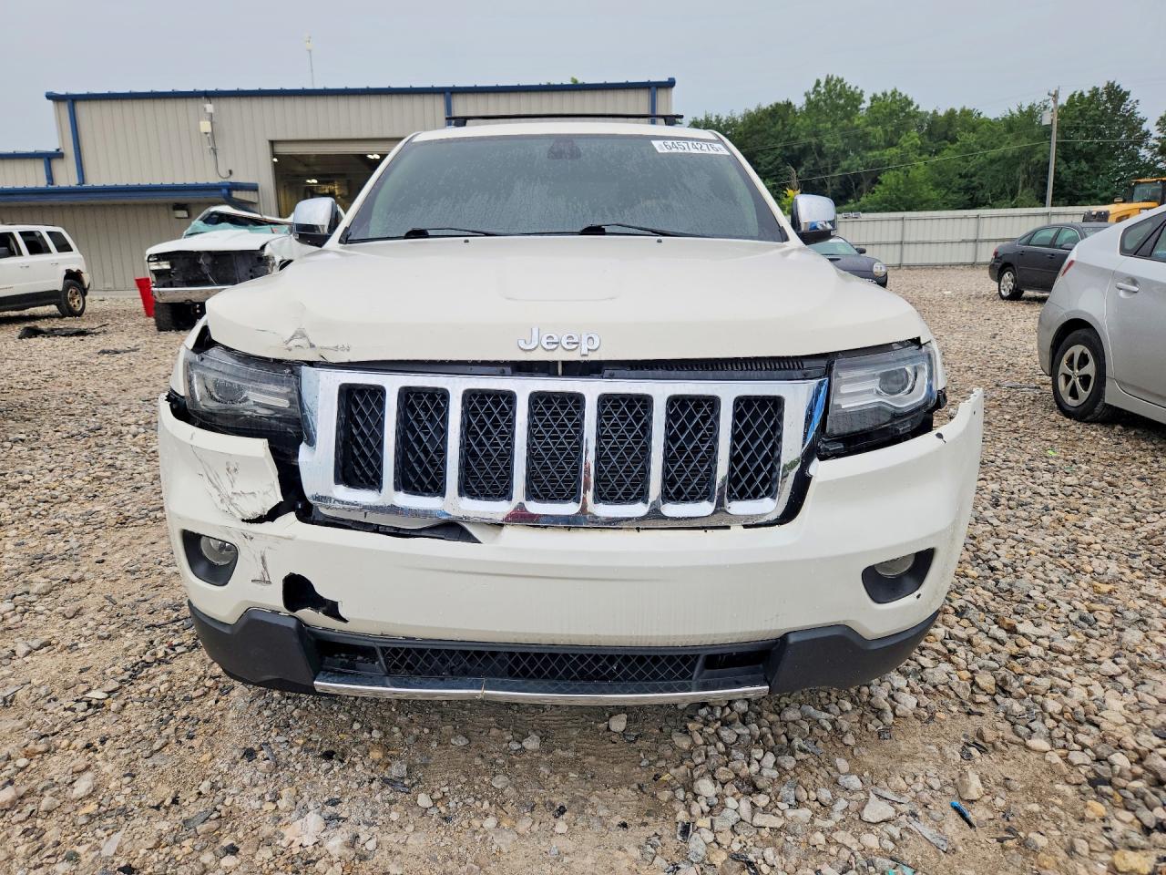 2011 Jeep Grand Cherokee Overland White vin: 1J4RR6GG3BC737045