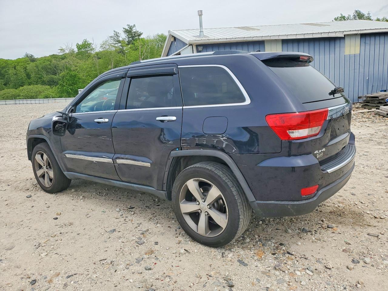 2011 Jeep Grand Cherokee Overland Blue vin: 1J4RR6GG5BC512125