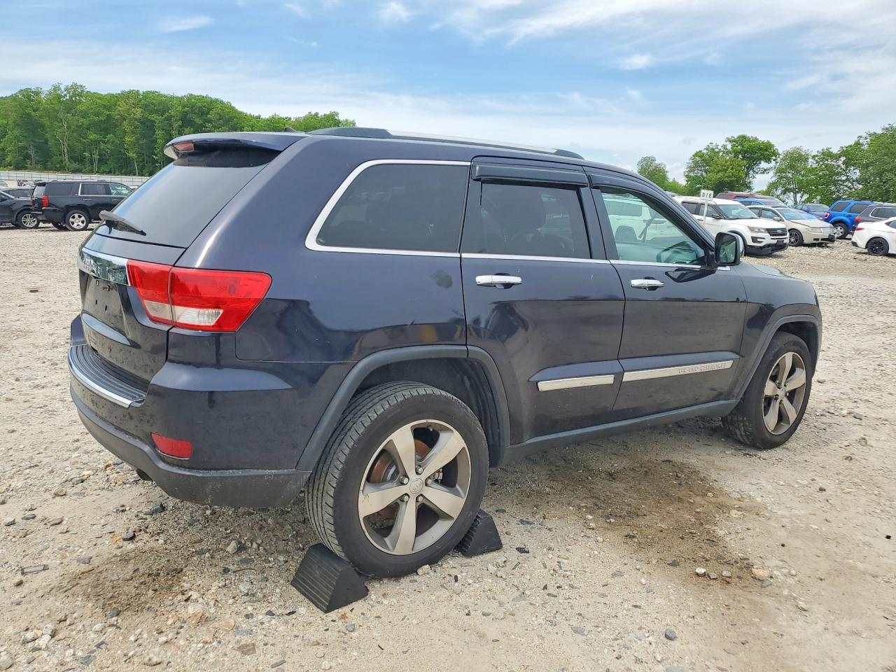 2011 Jeep Grand Cherokee Overland Blue vin: 1J4RR6GG5BC512125