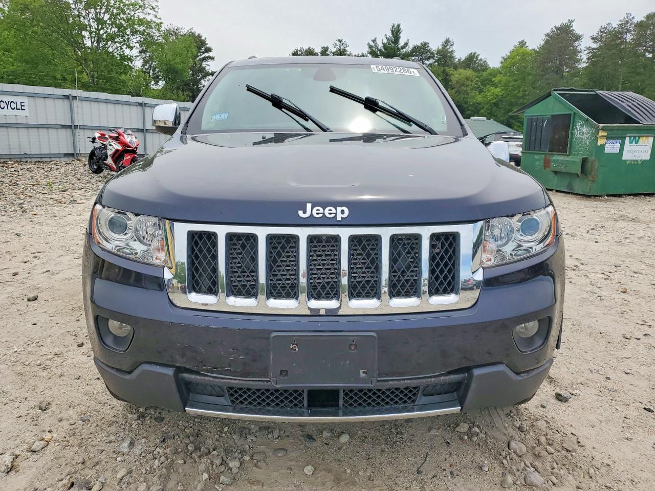 2011 Jeep Grand Cherokee Overland Blue vin: 1J4RR6GG5BC512125