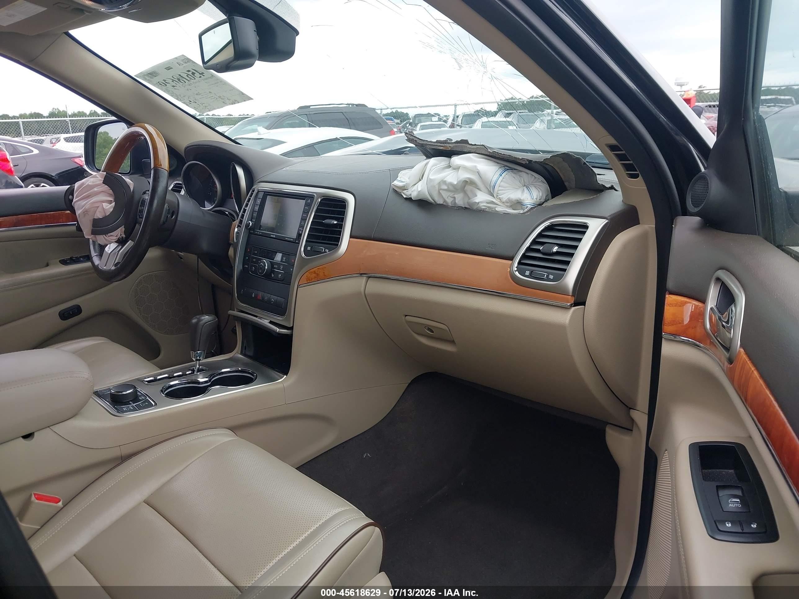 2011 Jeep Grand Cherokee Overland Black vin: 1J4RR6GG5BC643264