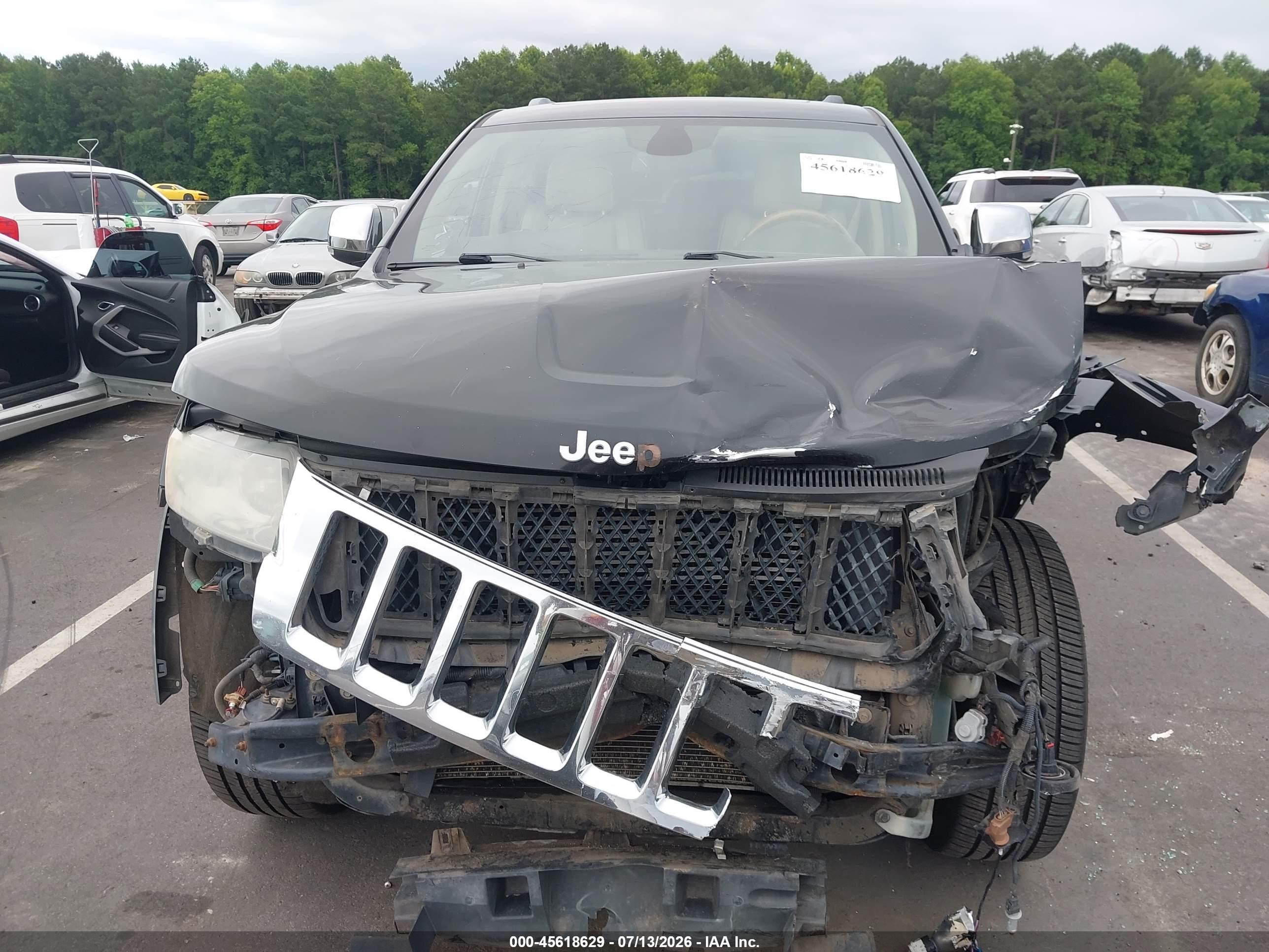2011 Jeep Grand Cherokee Overland Black vin: 1J4RR6GG5BC643264