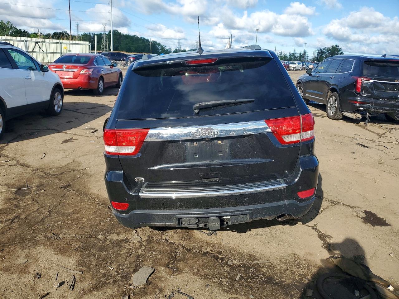 2011 Jeep Grand Cherokee Overland Black vin: 1J4RR6GG6BC525000