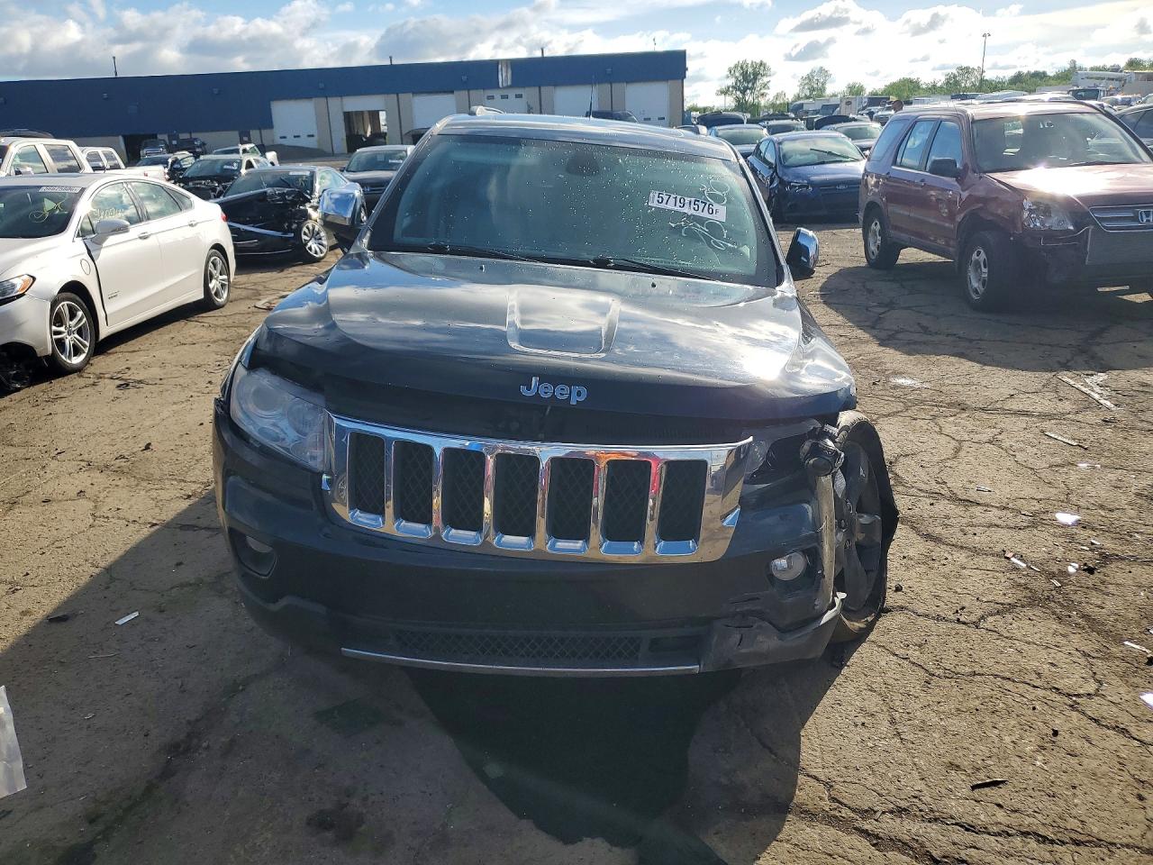 2011 Jeep Grand Cherokee Overland Black vin: 1J4RR6GG6BC525000