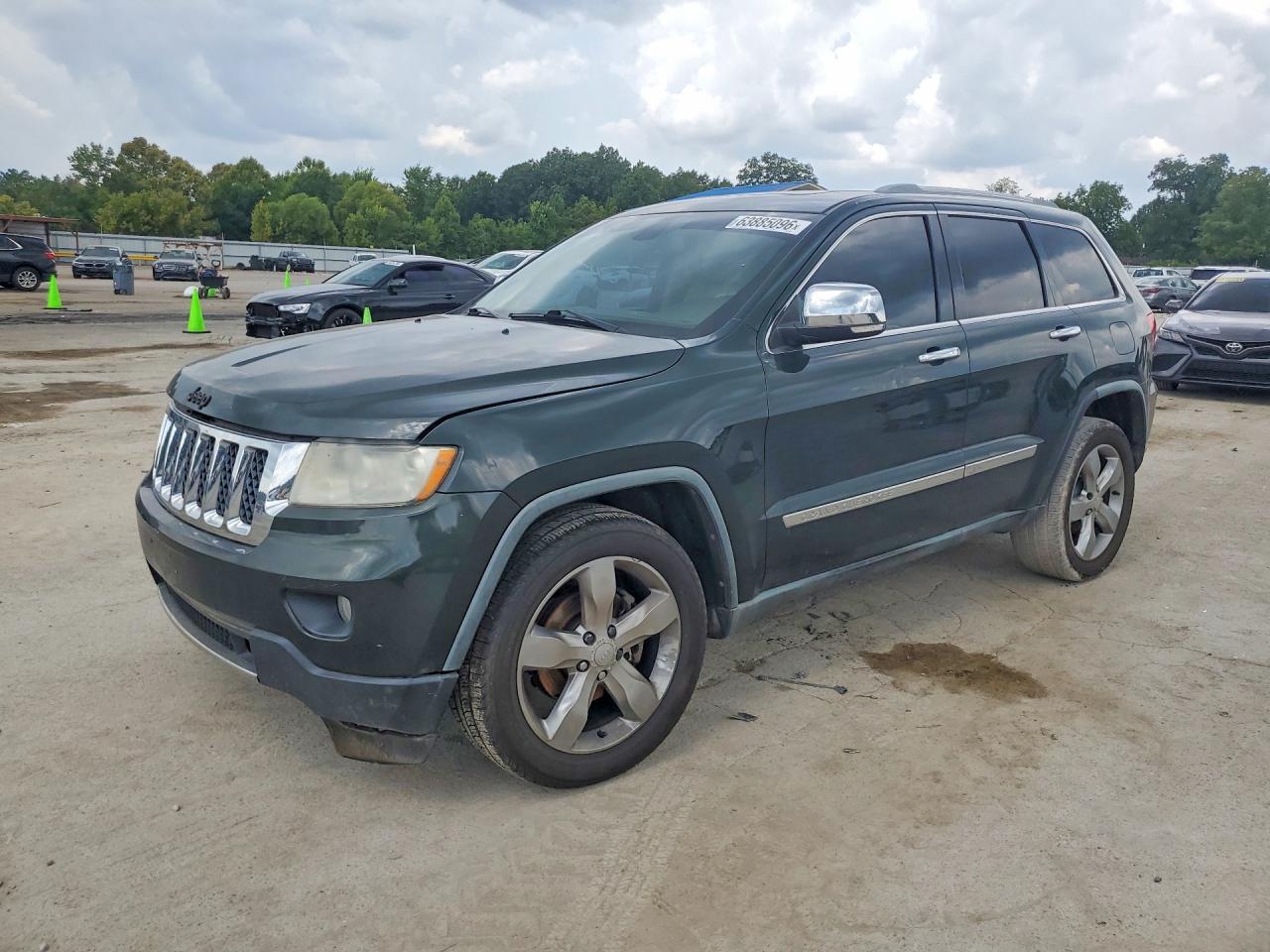 2011 Jeep Grand Cherokee Overland Зеленый vin: 1J4RR6GGXBC606730
