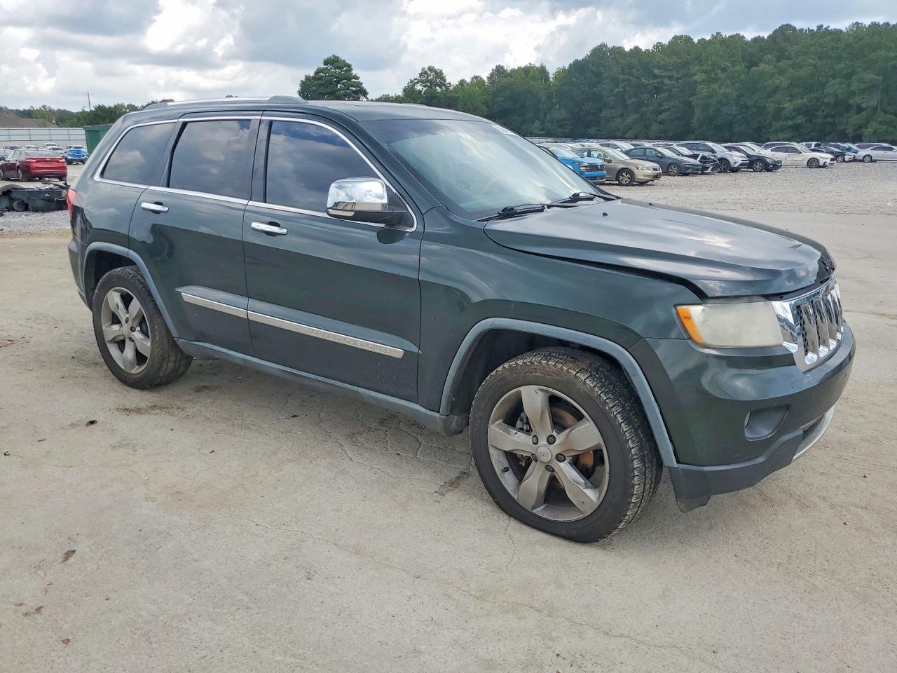 2011 Jeep Grand Cherokee Overland Green vin: 1J4RR6GGXBC606730