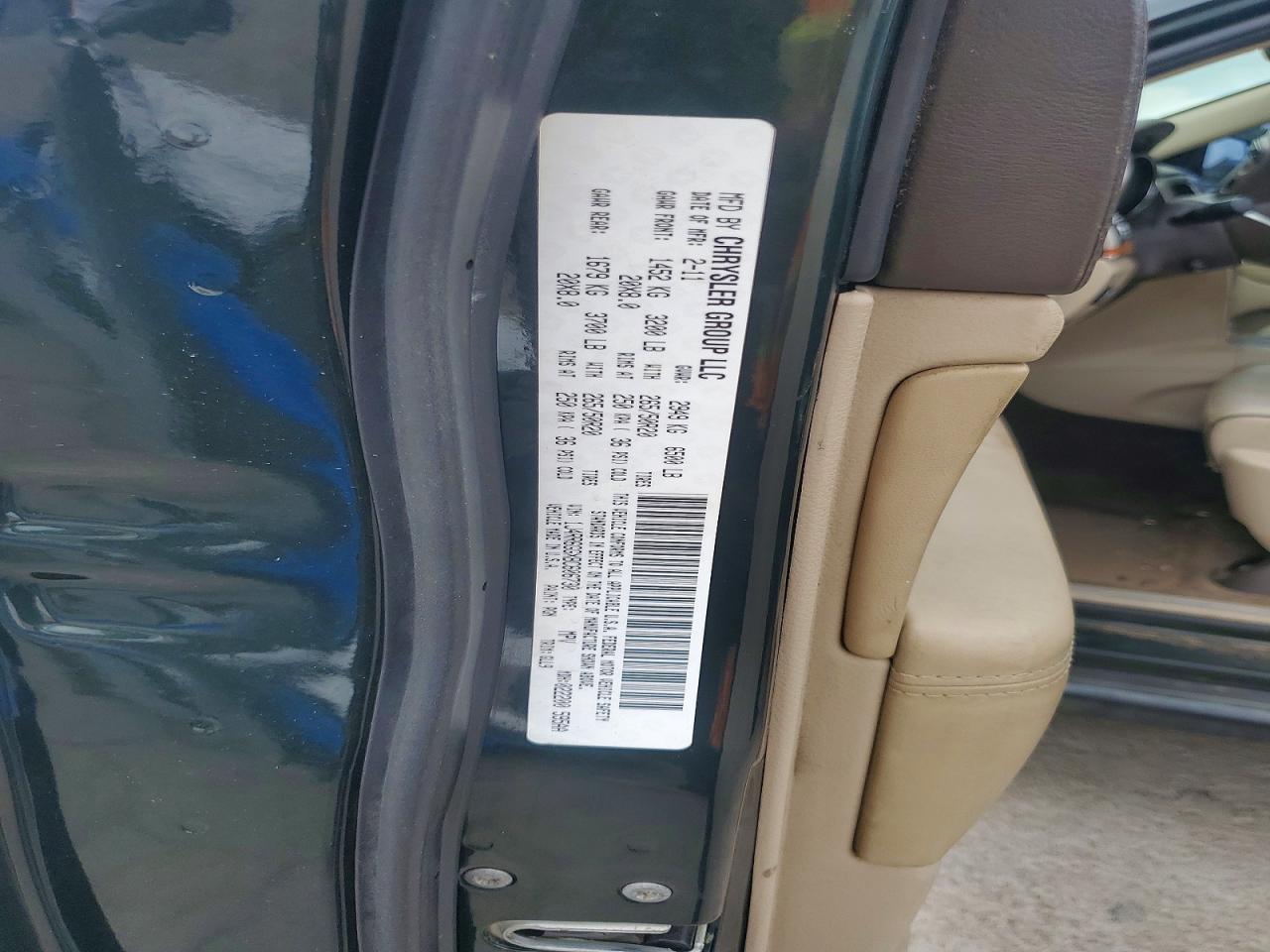 2011 Jeep Grand Cherokee Overland Green vin: 1J4RR6GGXBC606730
