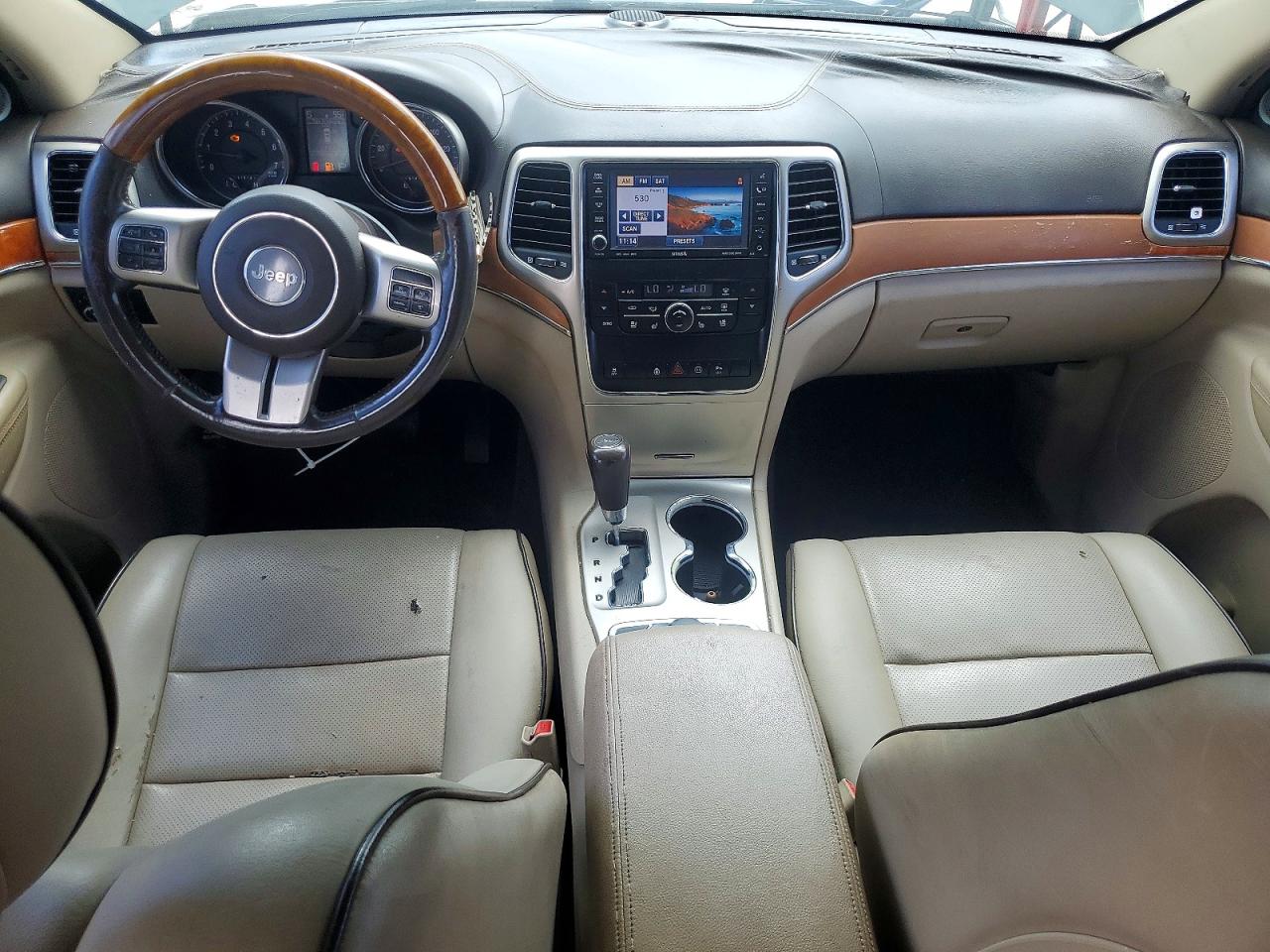 2011 Jeep Grand Cherokee Overland Green vin: 1J4RR6GGXBC606730