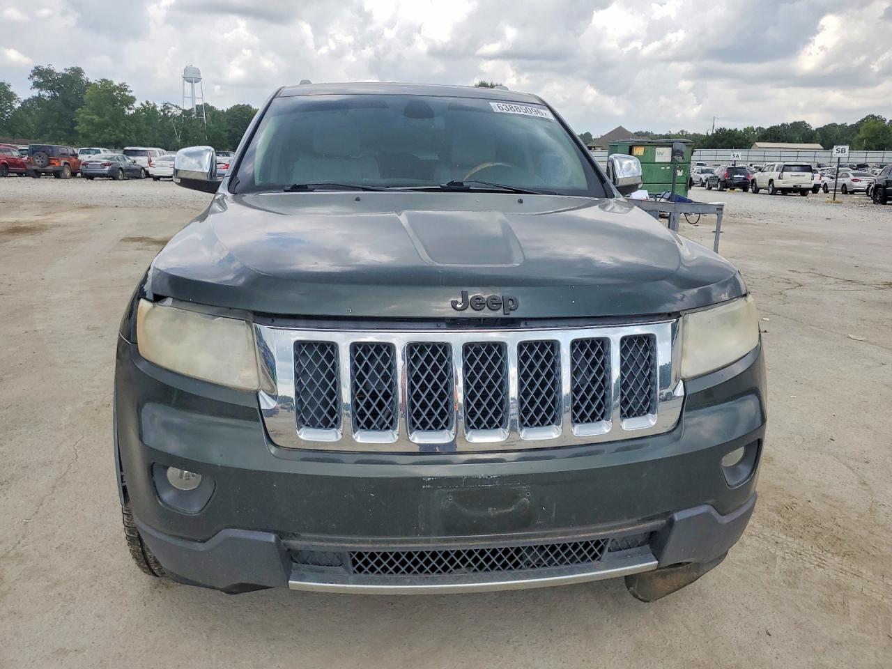 2011 Jeep Grand Cherokee Overland Green vin: 1J4RR6GGXBC606730