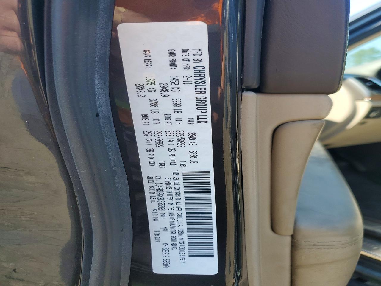 2011 Jeep Grand Cherokee Overland Gray vin: 1J4RR6GGXBC655068