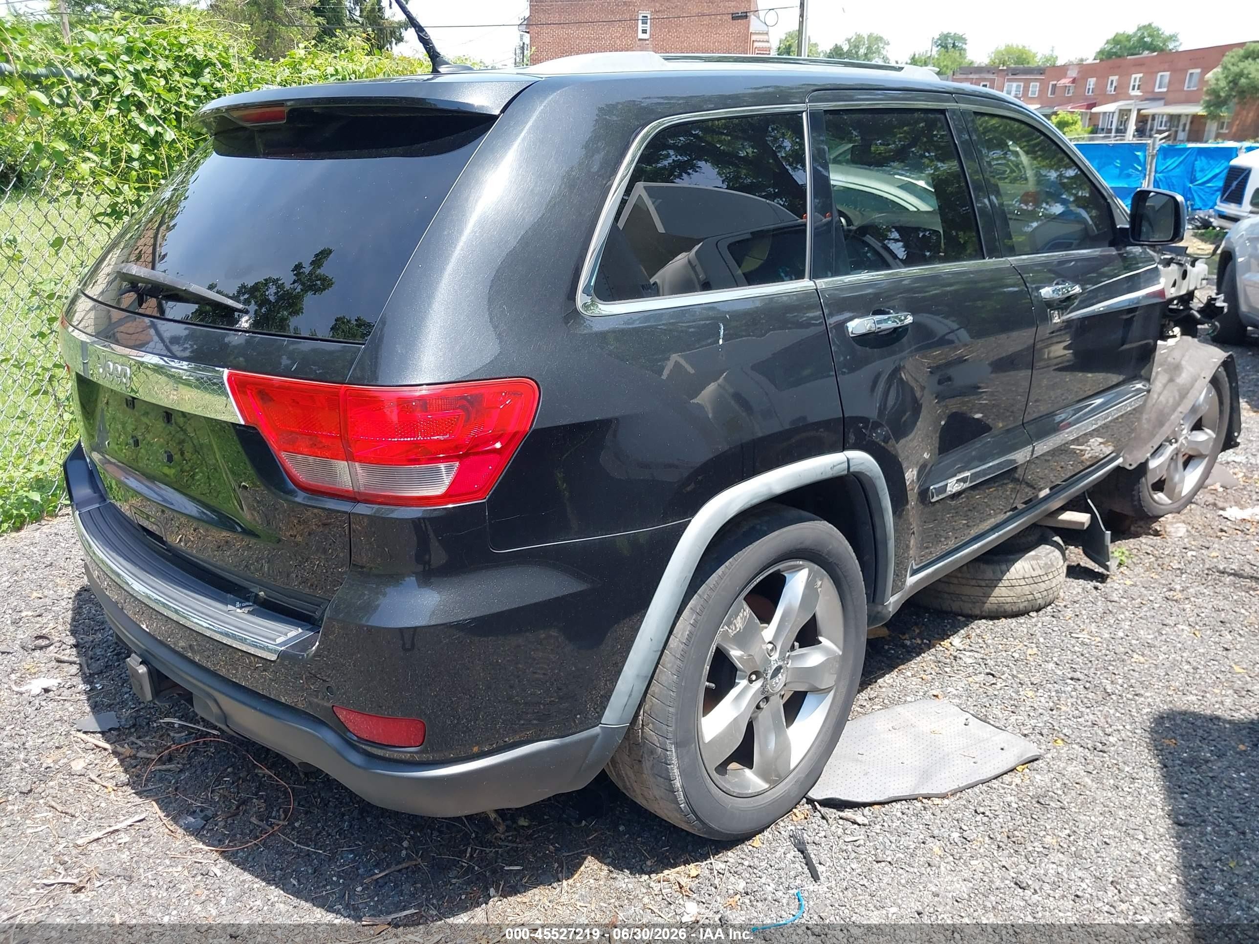 2011 Jeep Grand Cherokee Overland vin: 1J4RR6GGXBC701952