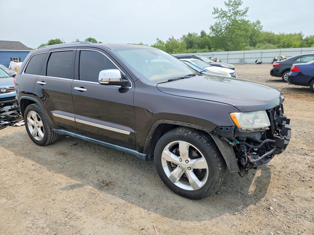 2011 Jeep Grand Cherokee Overland Черный vin: 1J4RR6GT0BC620732