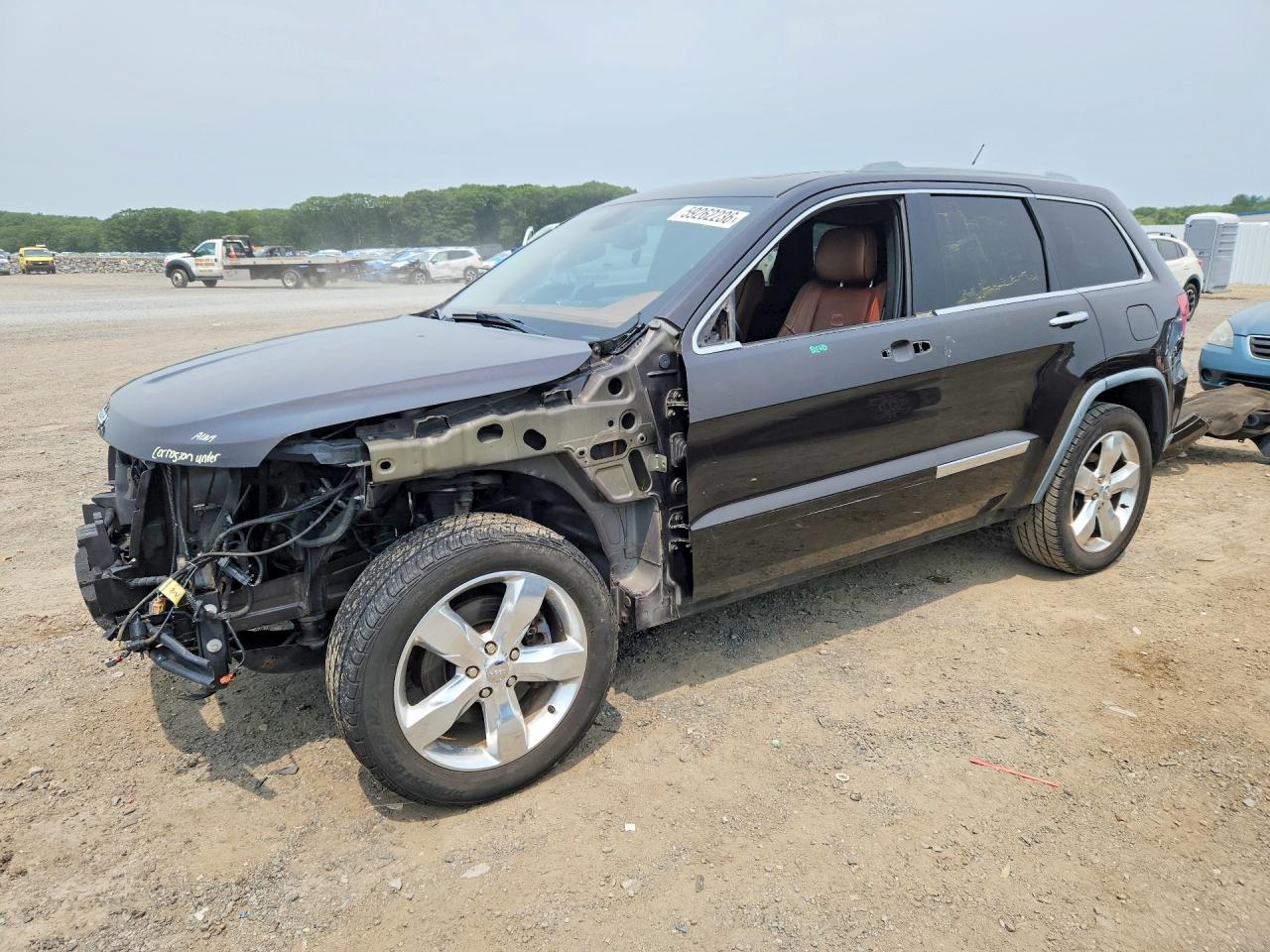 2011 Jeep Grand Cherokee Overland Черный vin: 1J4RR6GT0BC620732
